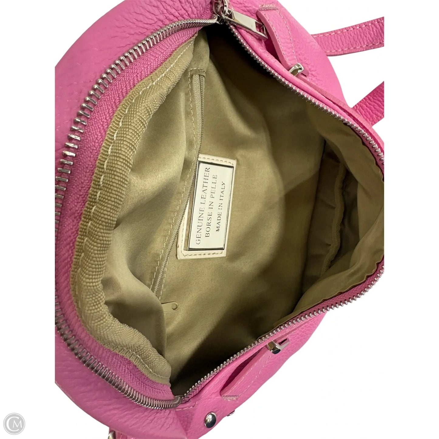 Belt Bag Leather By Cmb, Size: Medium