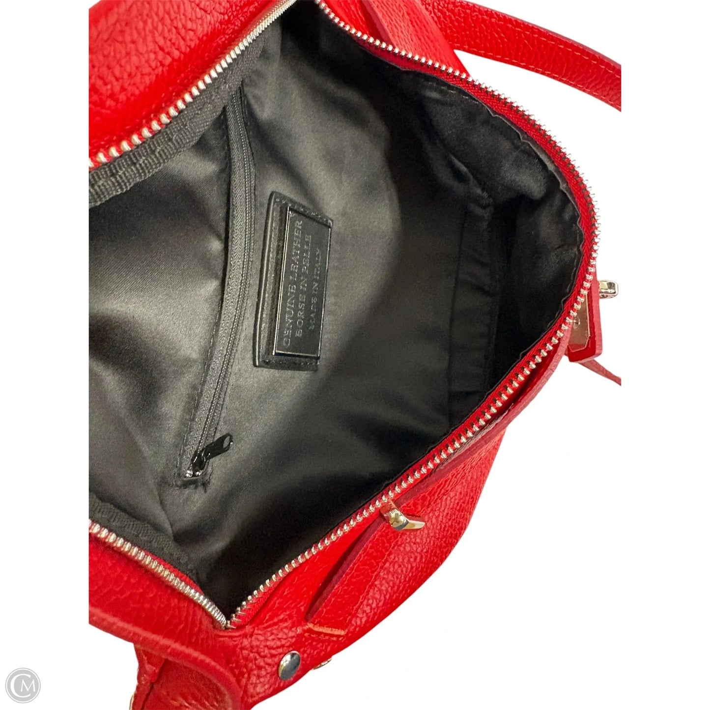 Belt Bag Leather By Cmb, Size: Medium