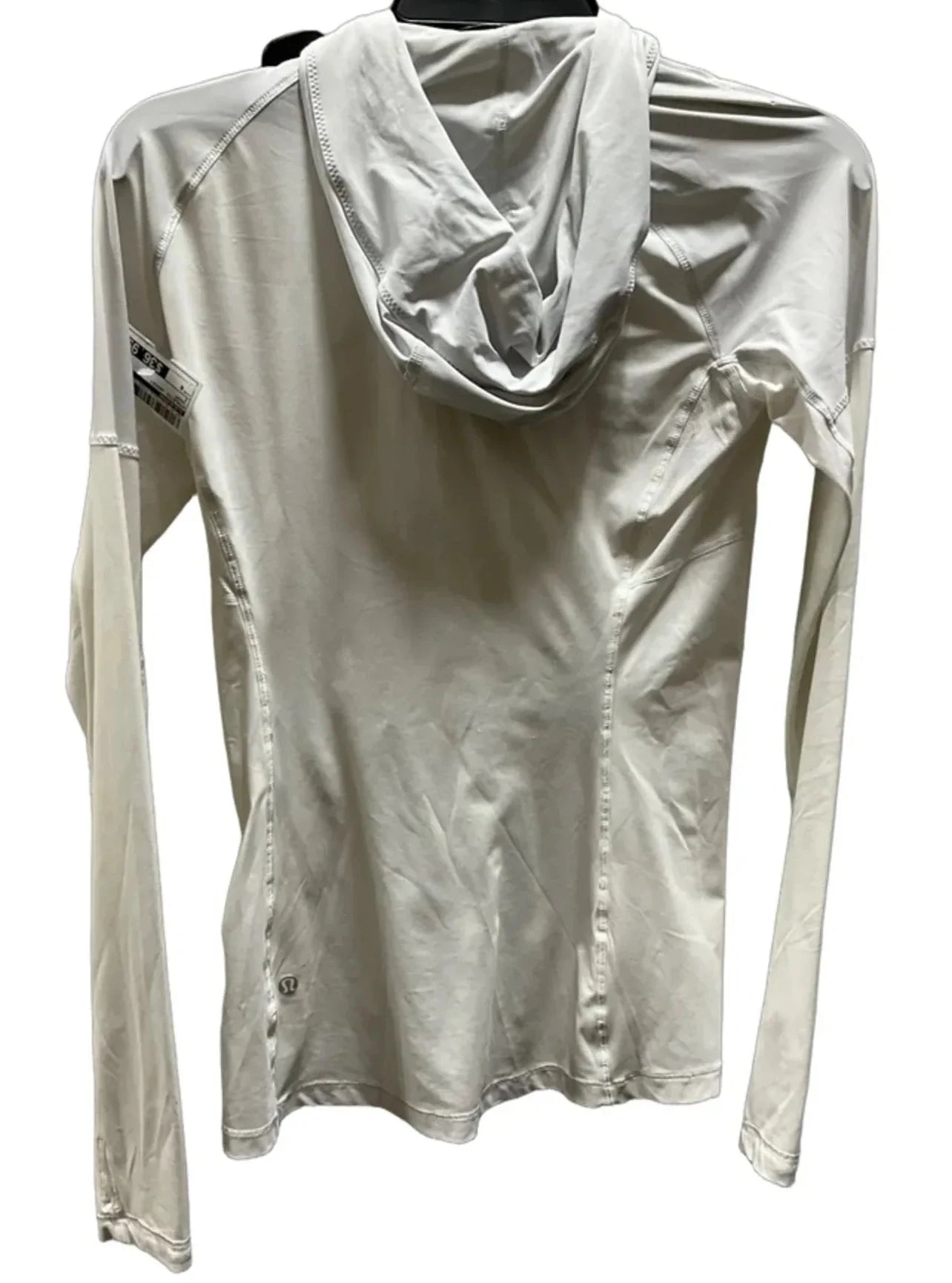 Athletic Jacket By Lululemon In Cream, Size: 6