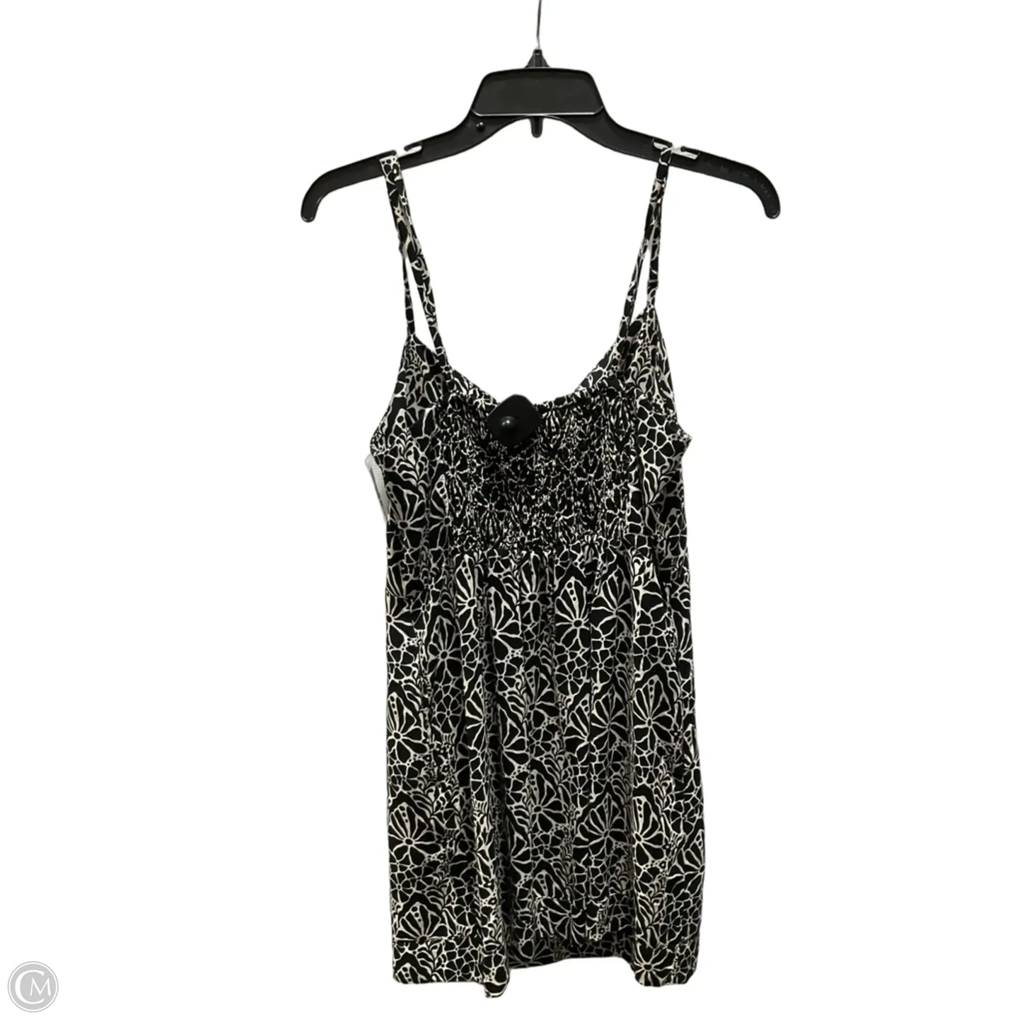 Dress Casual Short By Cma In Black & Cream, Size: L