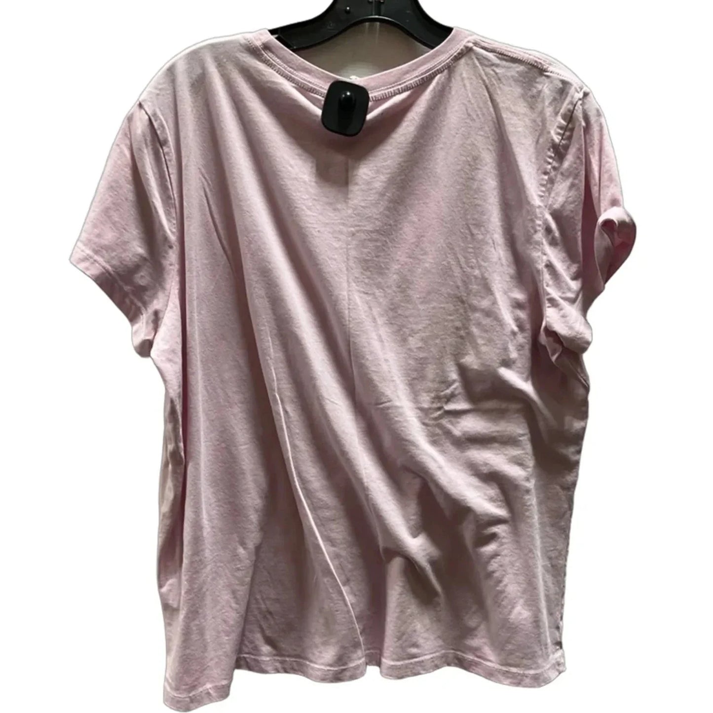 Athletic Top Short Sleeve By Under Armour In Pink, Size: Xxl