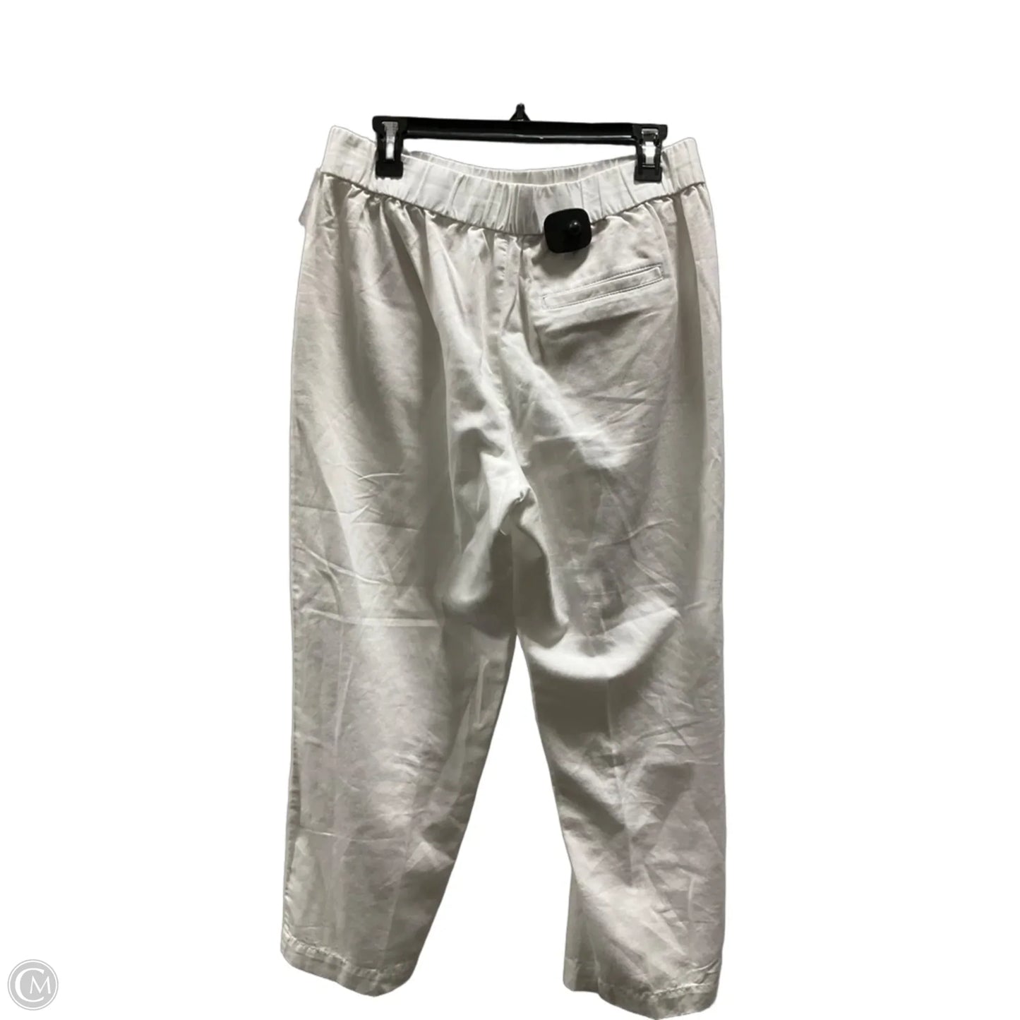 Pants Cropped By Talbots In White, Size: M