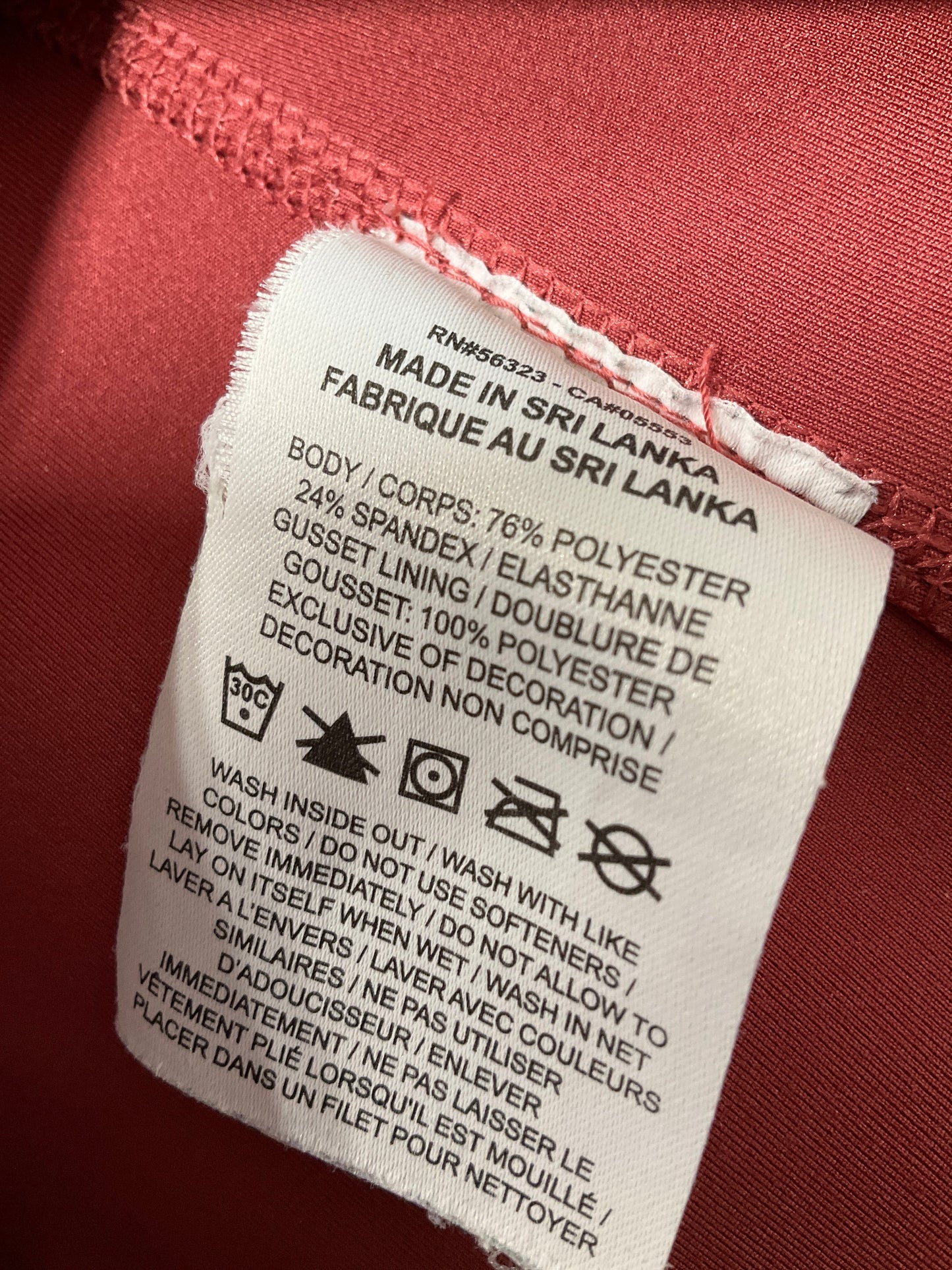 Athletic Leggings By Nike Apparel Size: M