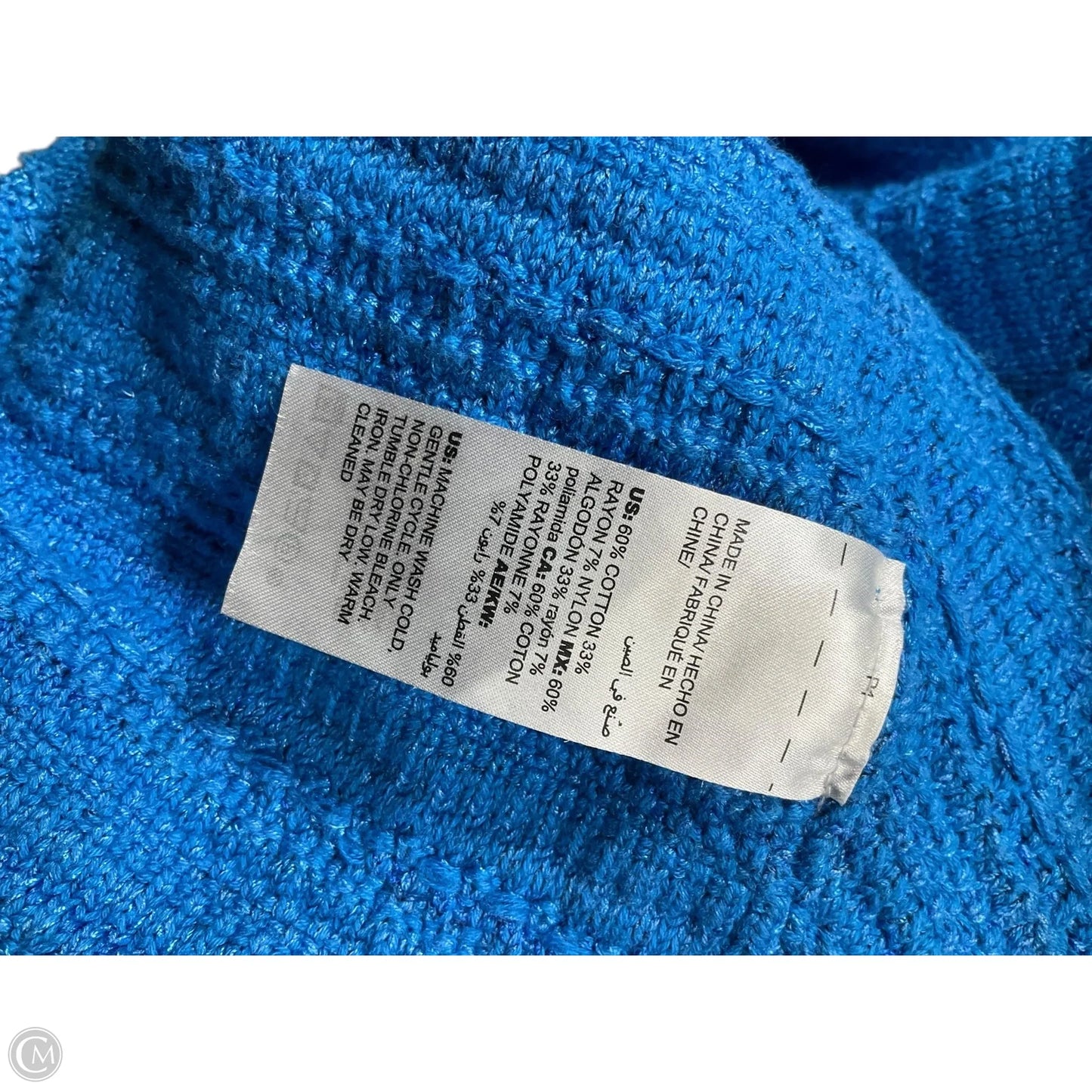 Blazer By Chicos In Blue, Size: Xs