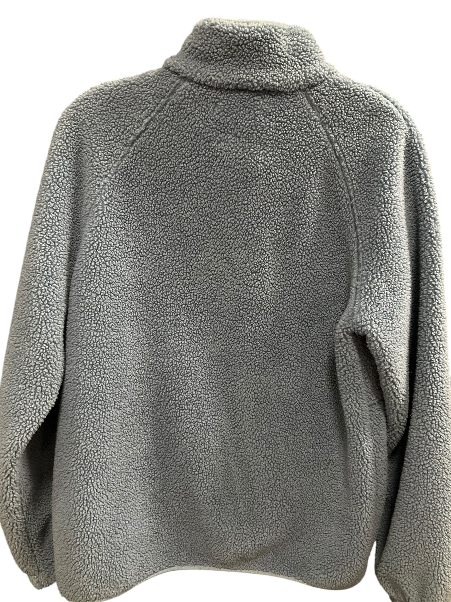 Jacket Fleece By Clothes Mentor In Blue, Size: S