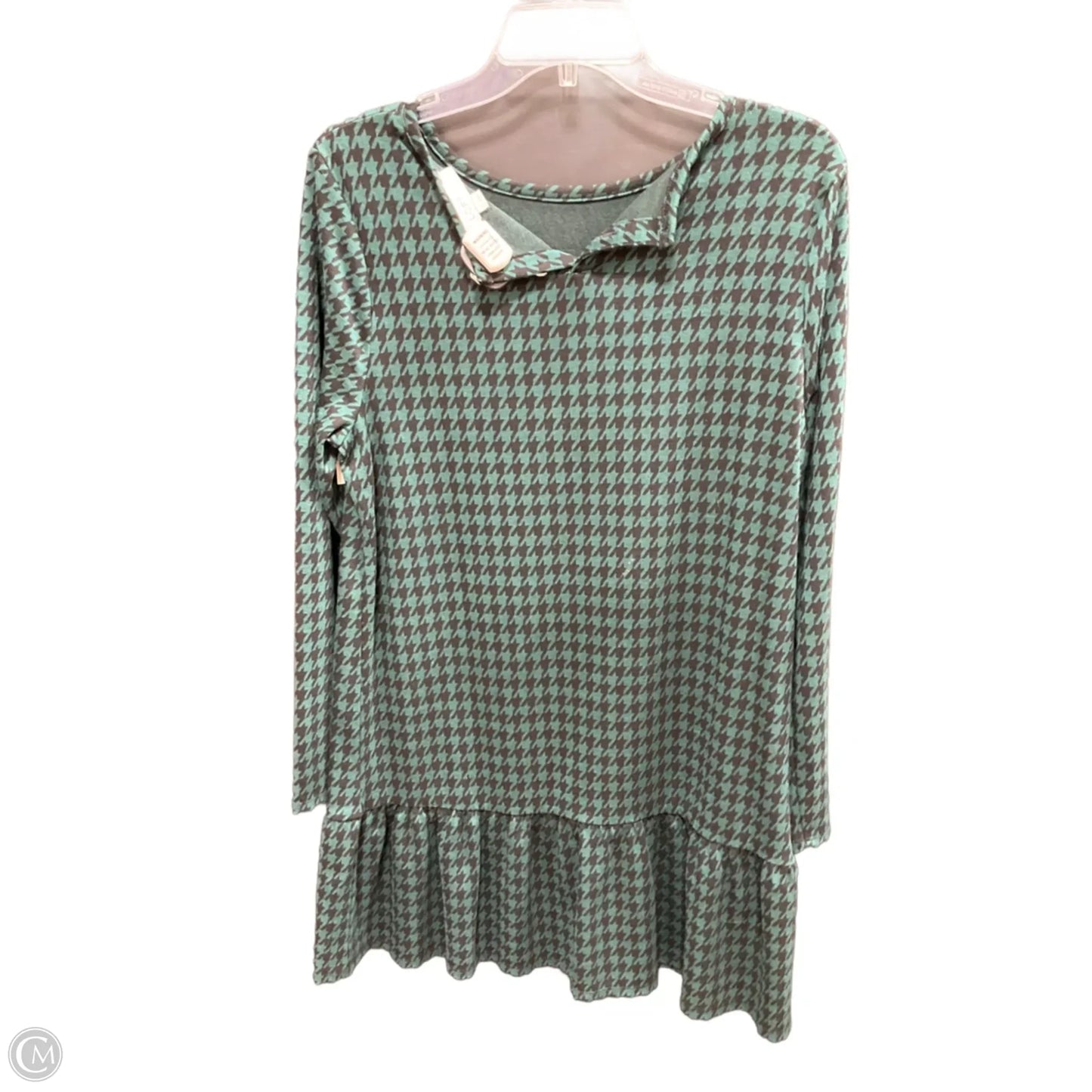 Dress Casual Short By Loft In Plaid Pattern, Size: M