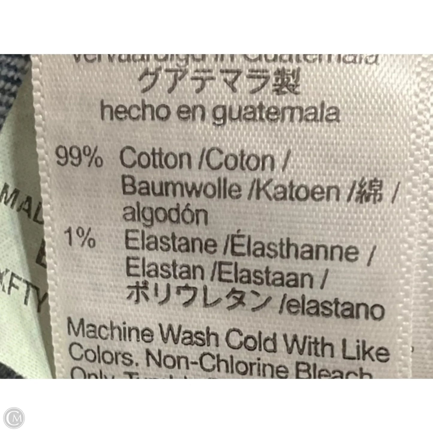 Jeans Straight By Madewell In Blue Denim, Size: 8