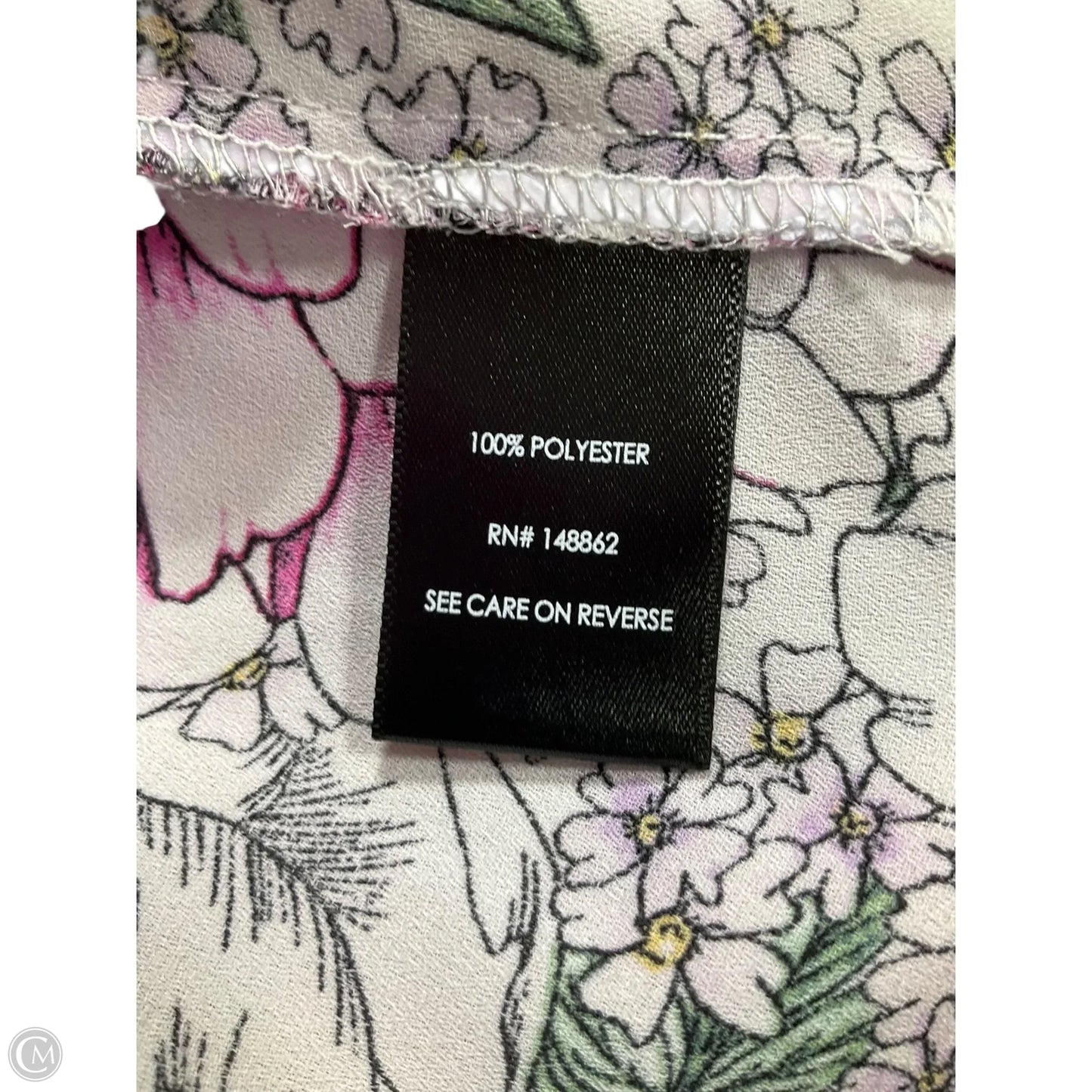 Top Long Sleeve By Torrid In Floral Print, Size: Xxl