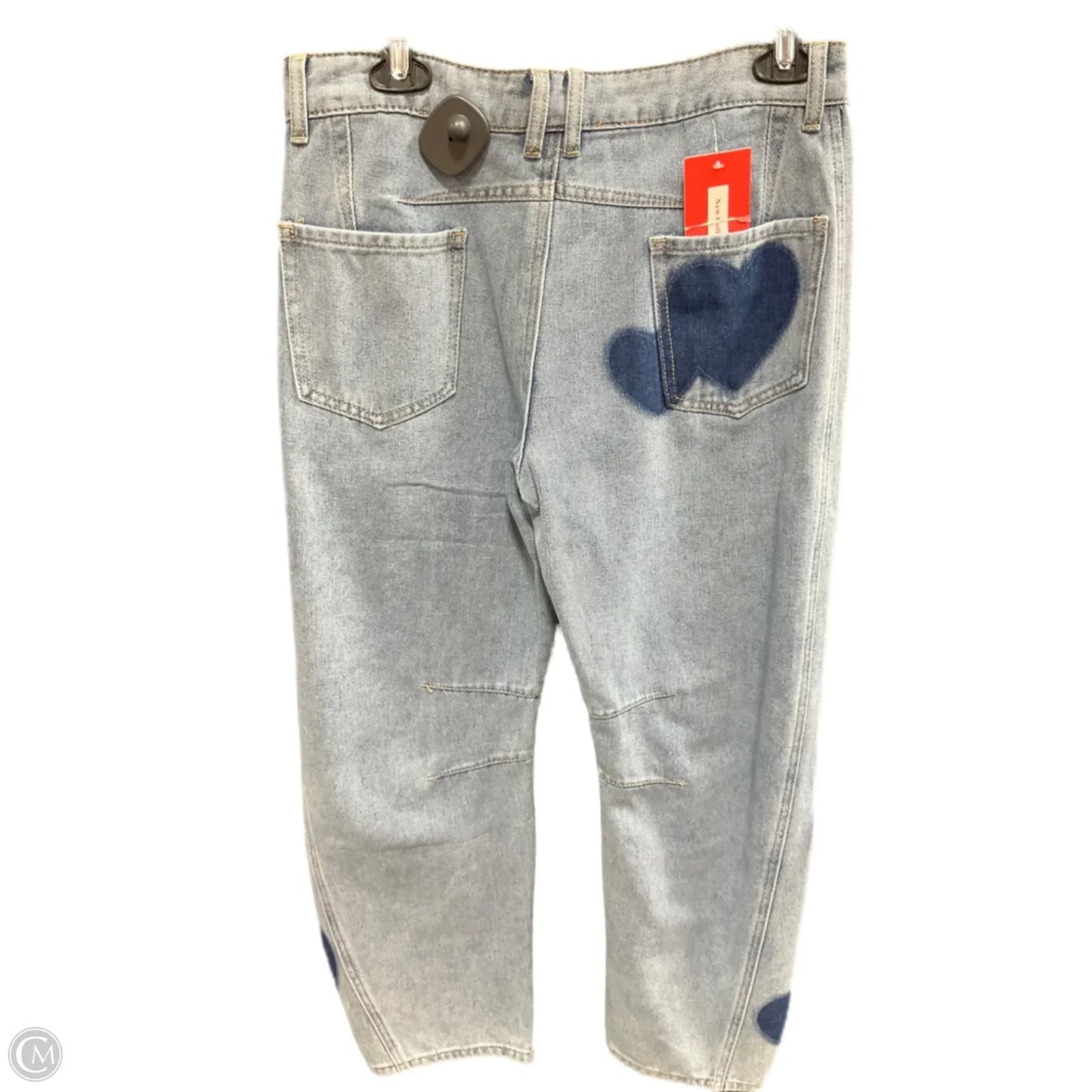 Jeans Wide Leg By Clothes Mentor In Blue Denim, Size: M