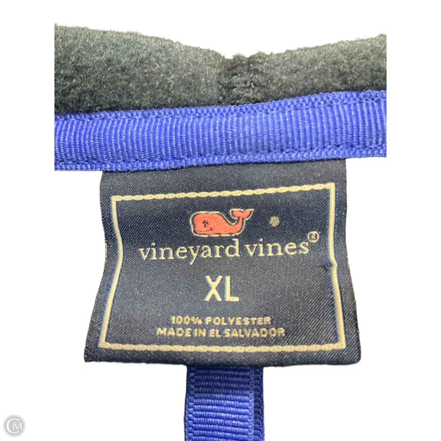 Jacket Fleece By Vineyard Vines In Navy, Size: Xl