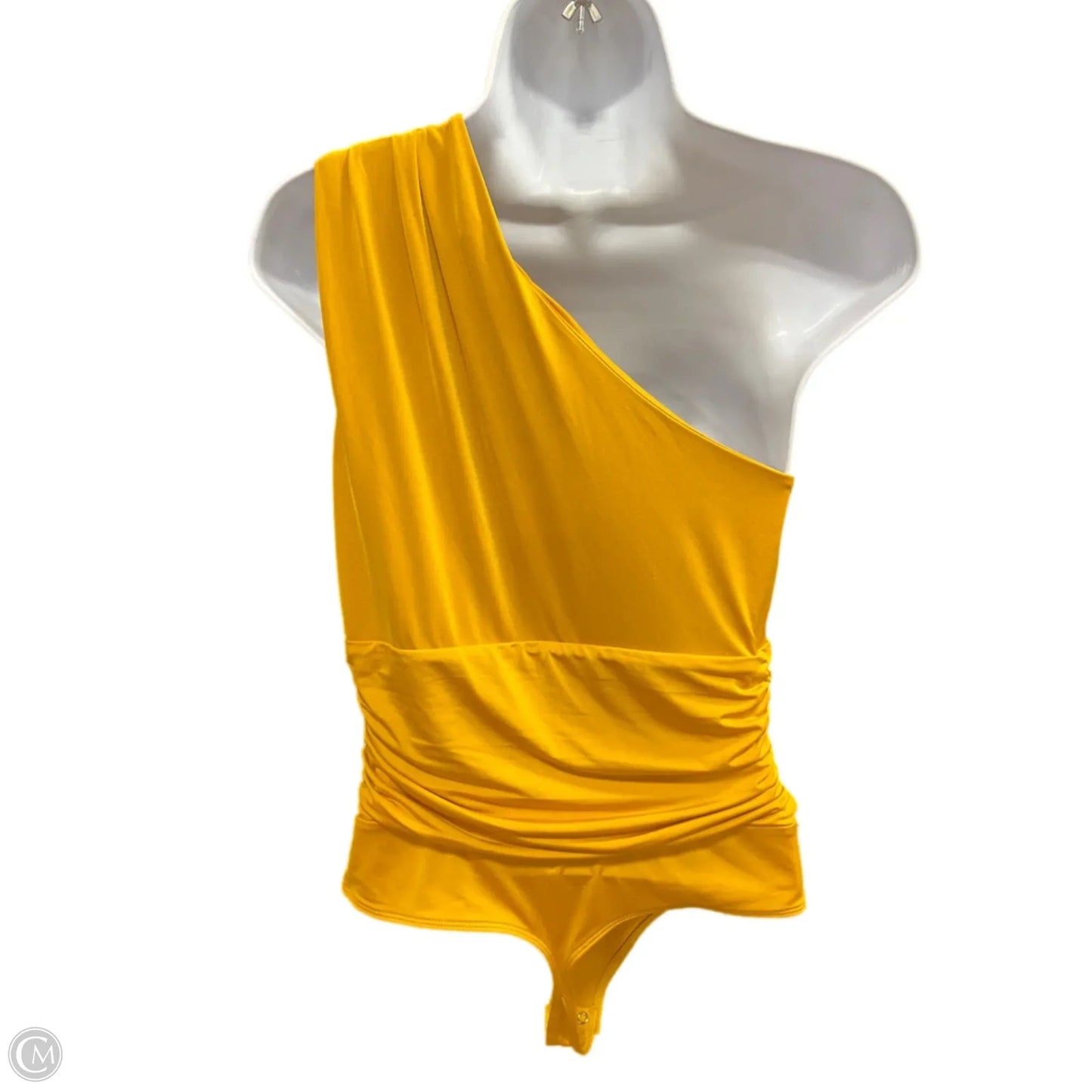 Bodysuit By Express In Yellow, Size: M