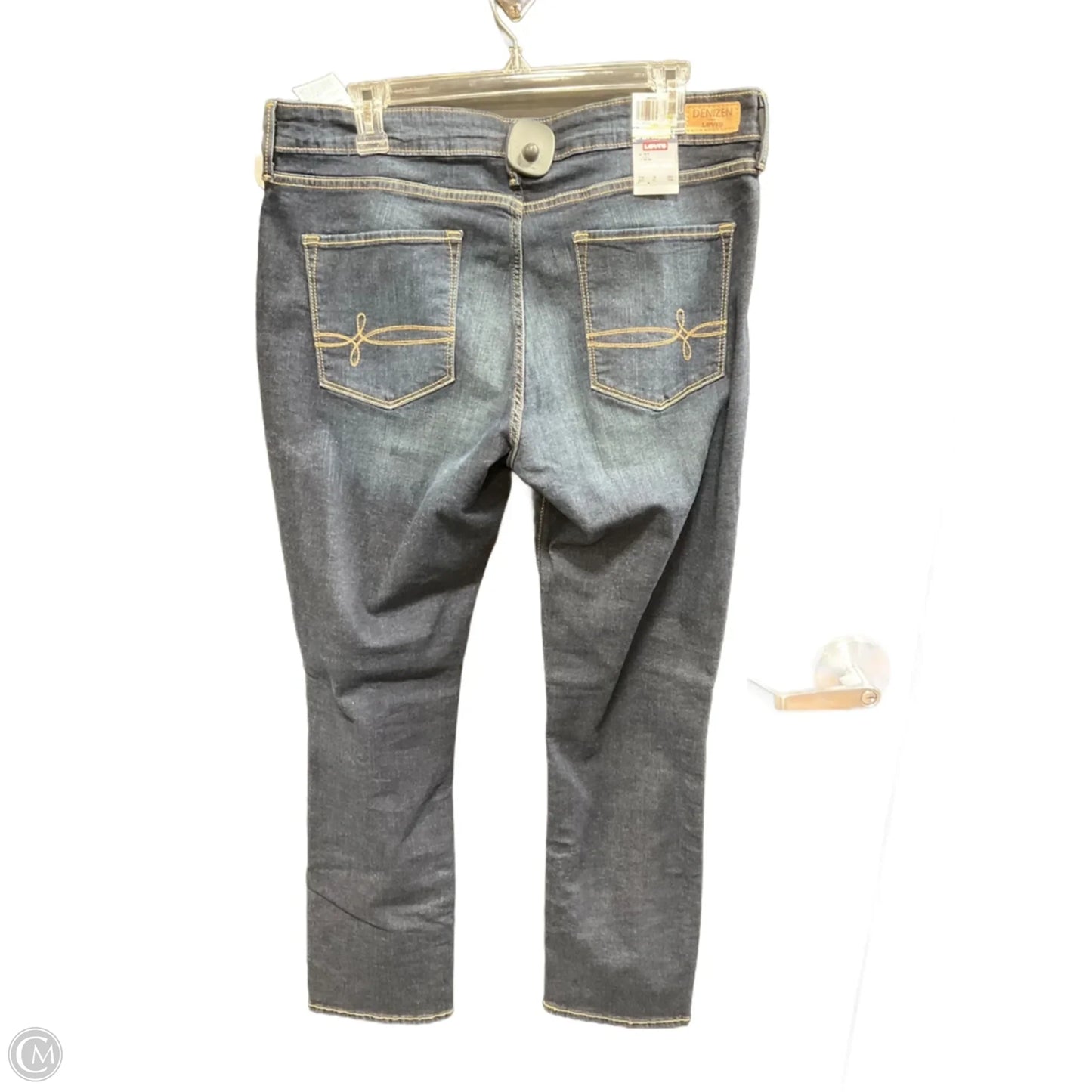 Jeans Boot Cut By Levis In Blue Denim, Size: 18