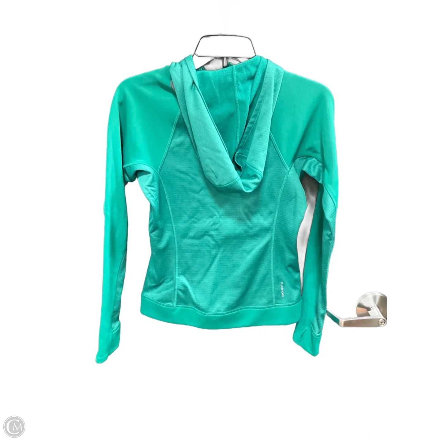 Athletic Jacket By The North Face In Green, Size: Xs