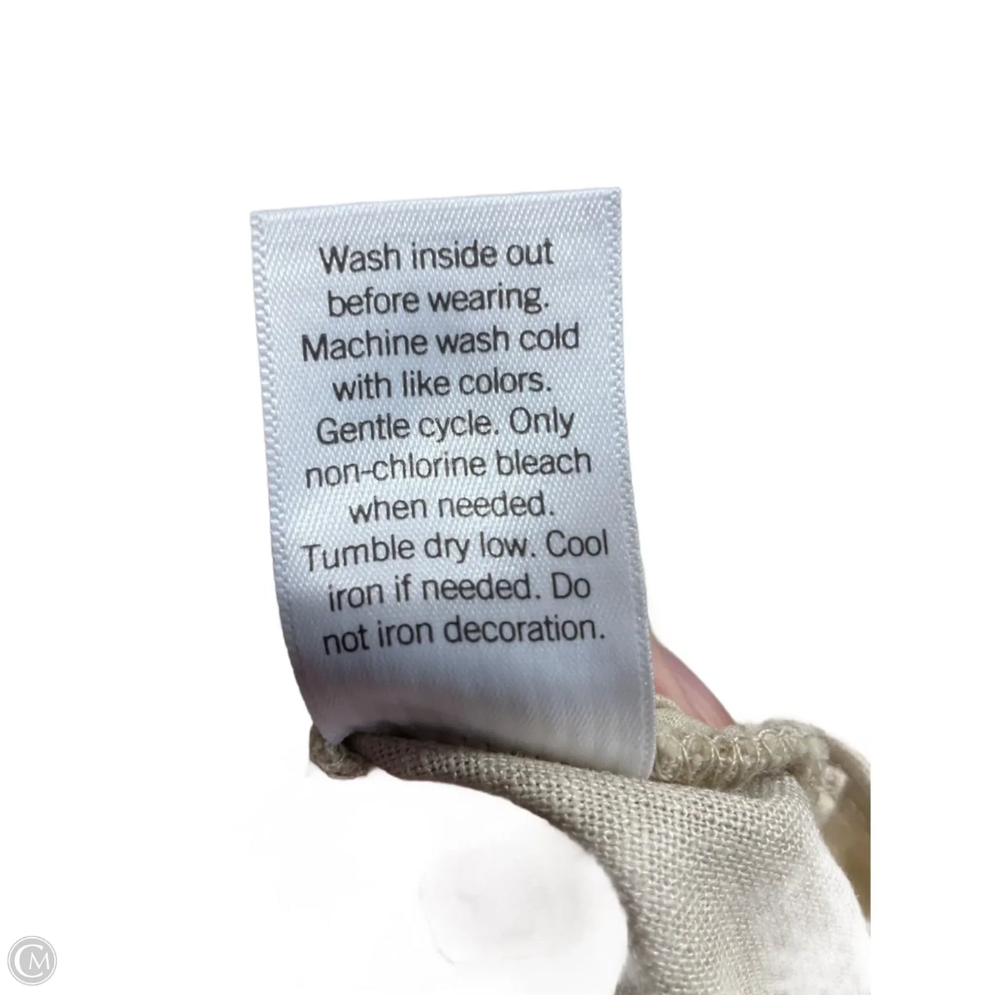 Top Sleeveless By Lc Lauren Conrad In Tan, Size: Xl