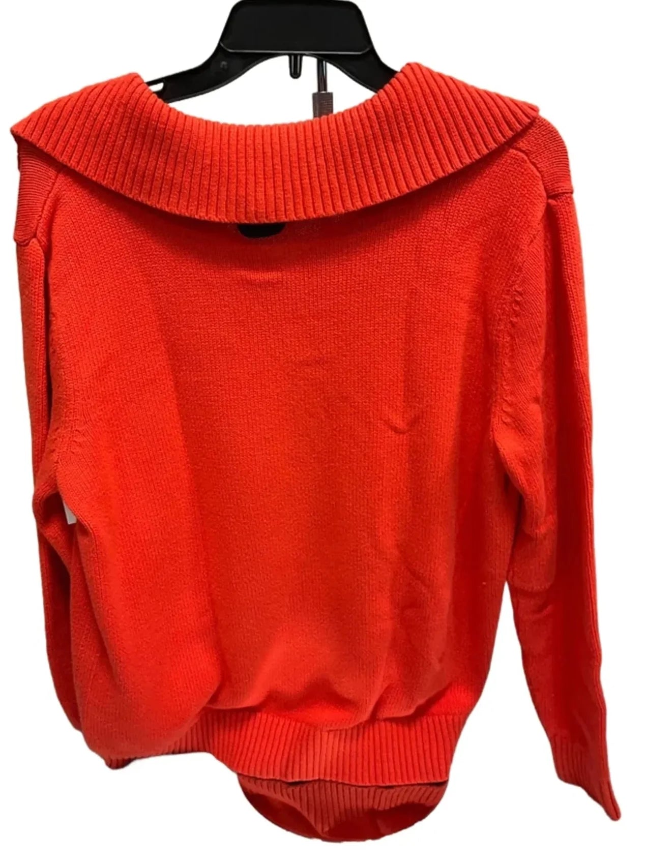 Sweater By Talbots In Orange, Size: L