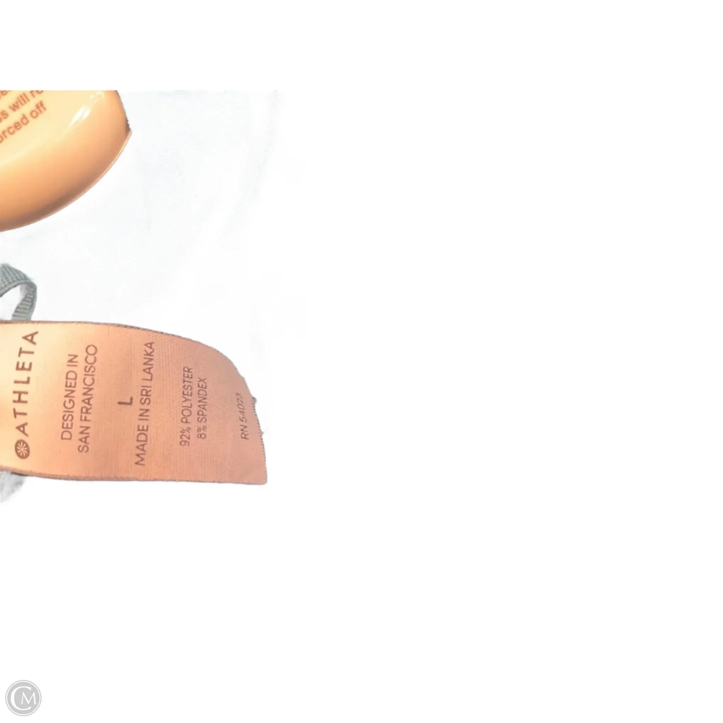 Athletic Tank Top By Athleta In Teal, Size: L