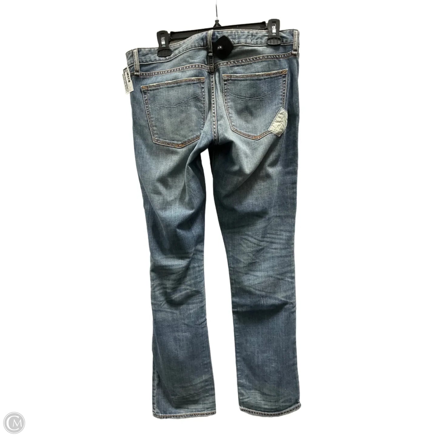Jeans Straight By Gap In Blue Denim, Size: 8