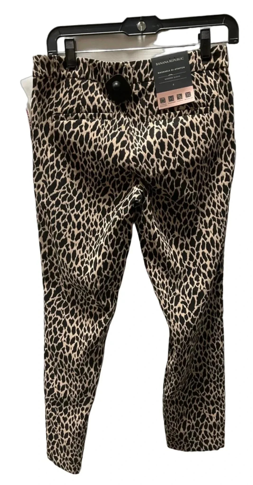 Pants Leggings By Banana Republic In Animal Print, Size: 4