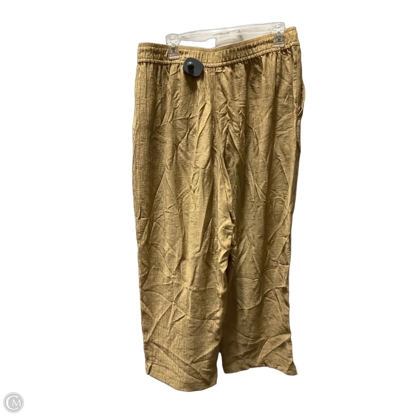 Pants Wide Leg By Madewell In Tan, Size: L