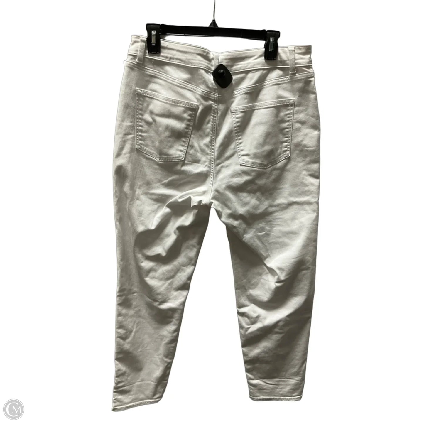 Jeans Straight By Talbots In White, Size: 10