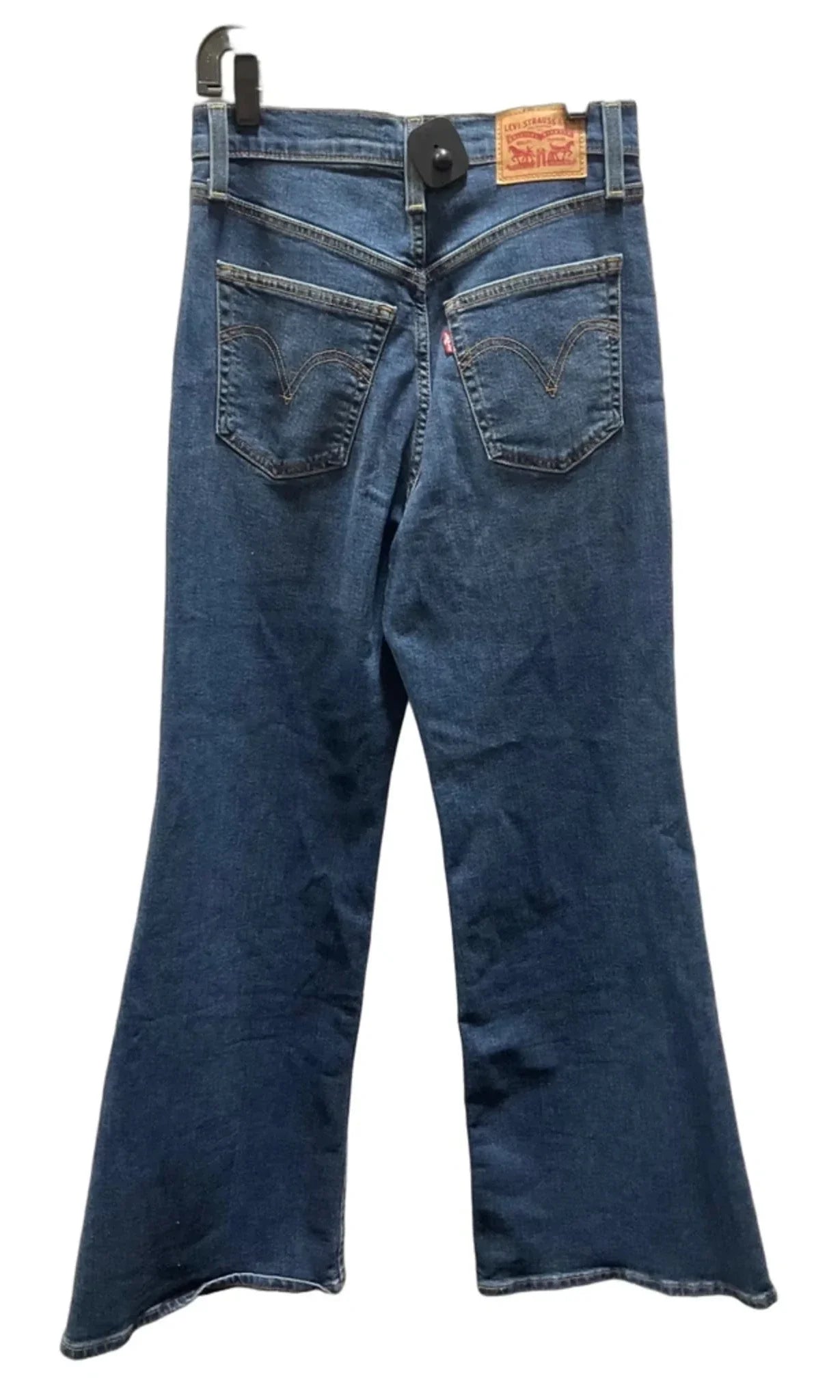 Jeans Flared By Levis In Blue Denim, Size: 6