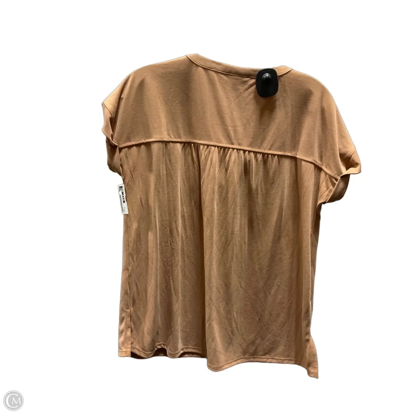 Top Short Sleeve By J. Jill In Tan, Size: Xs