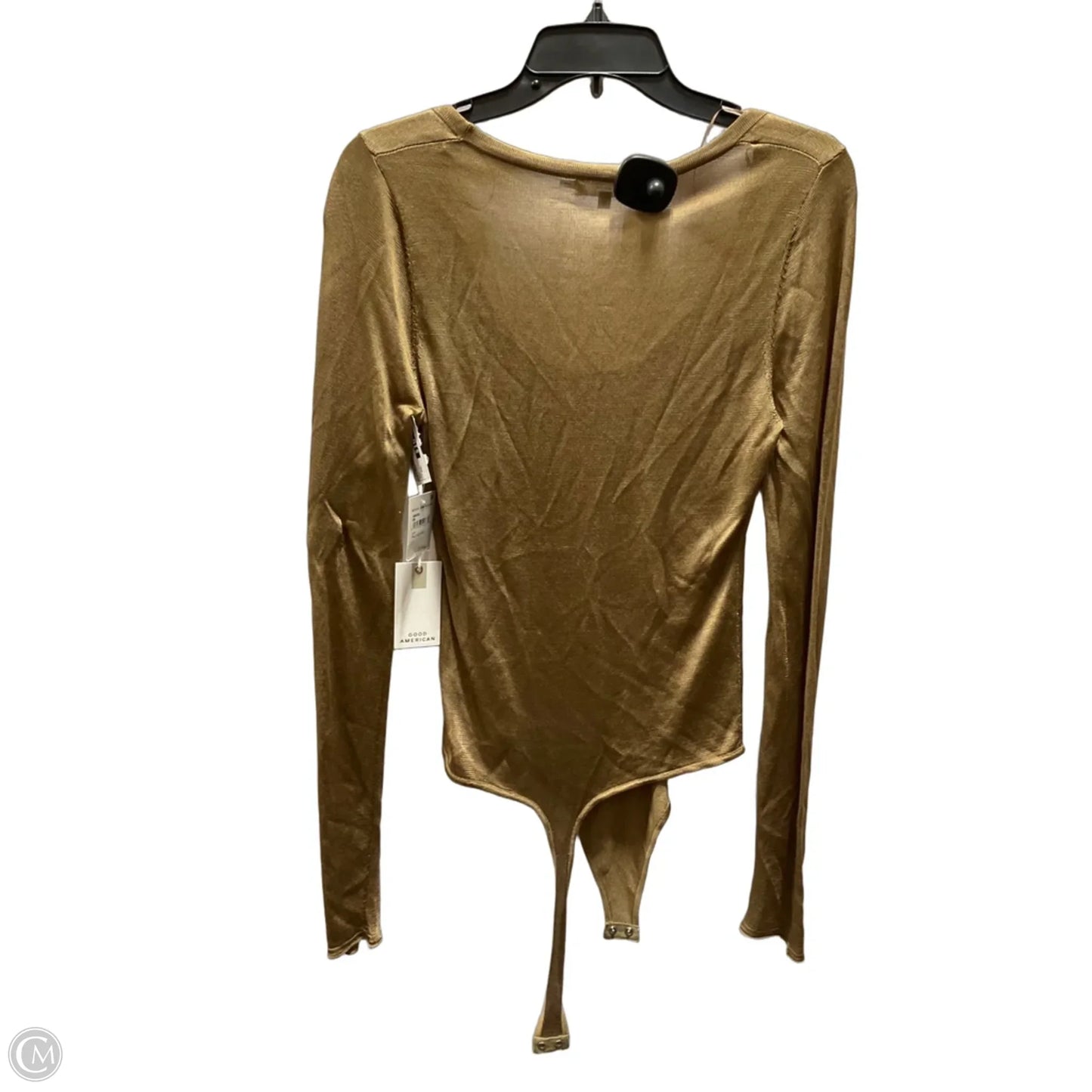 Bodysuit By Good American In Gold, Size: Xxl