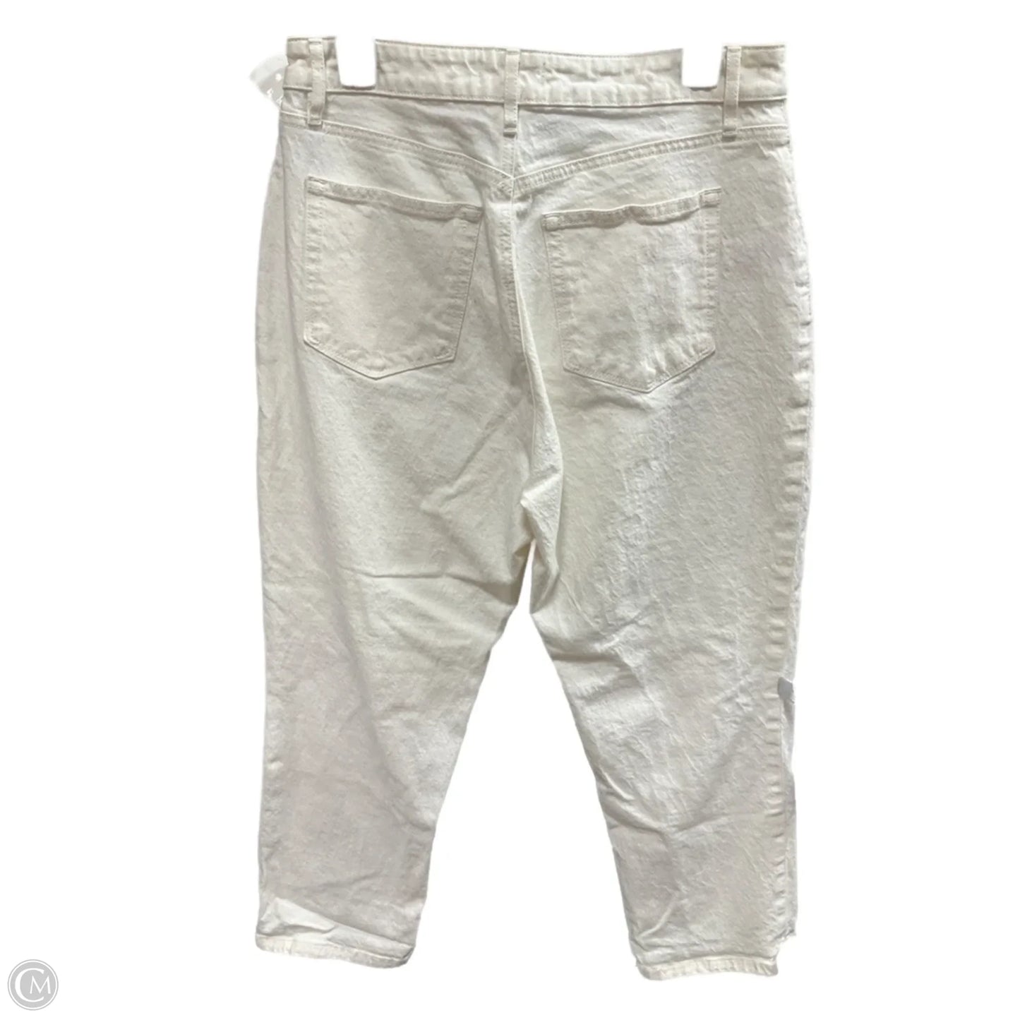 Jeans Boyfriend By Loft In Cream, Size: 10