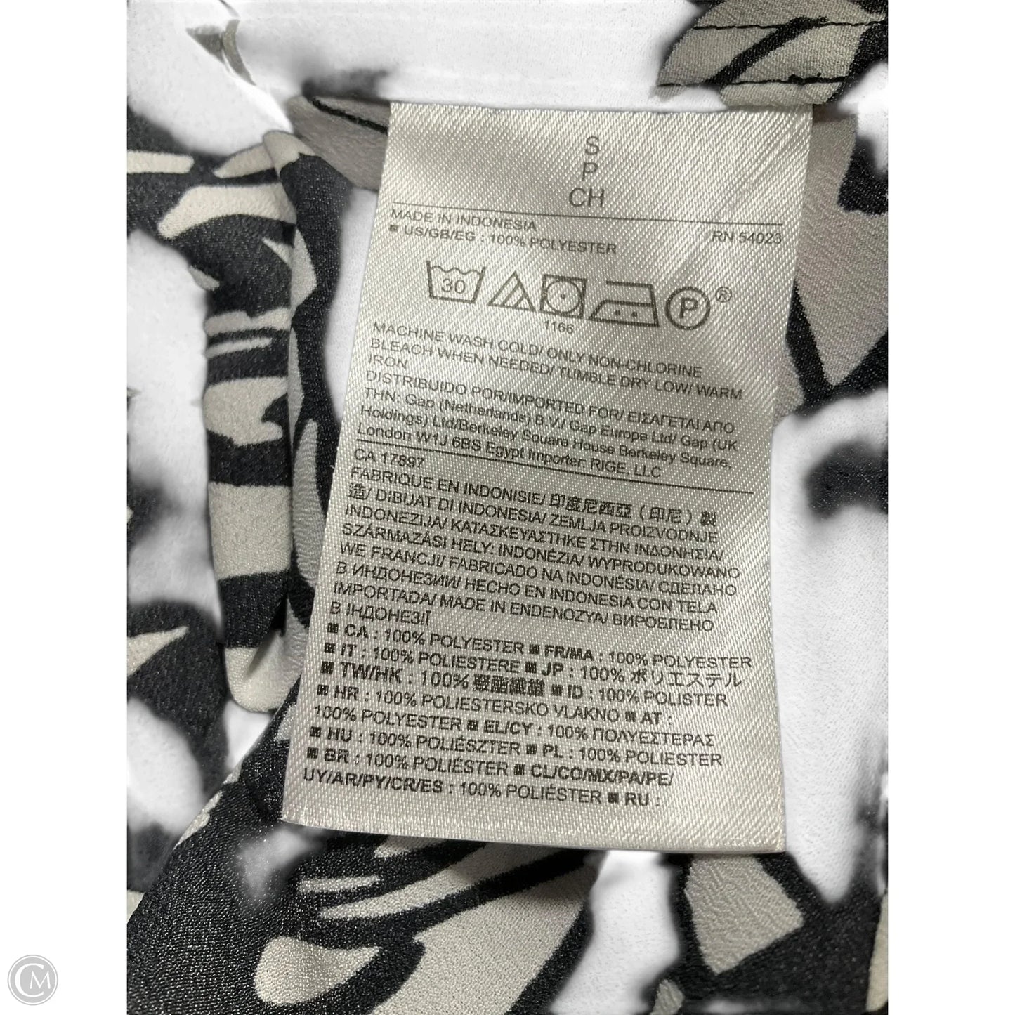 Cardigan By Banana Republic In Black & White, Size: S