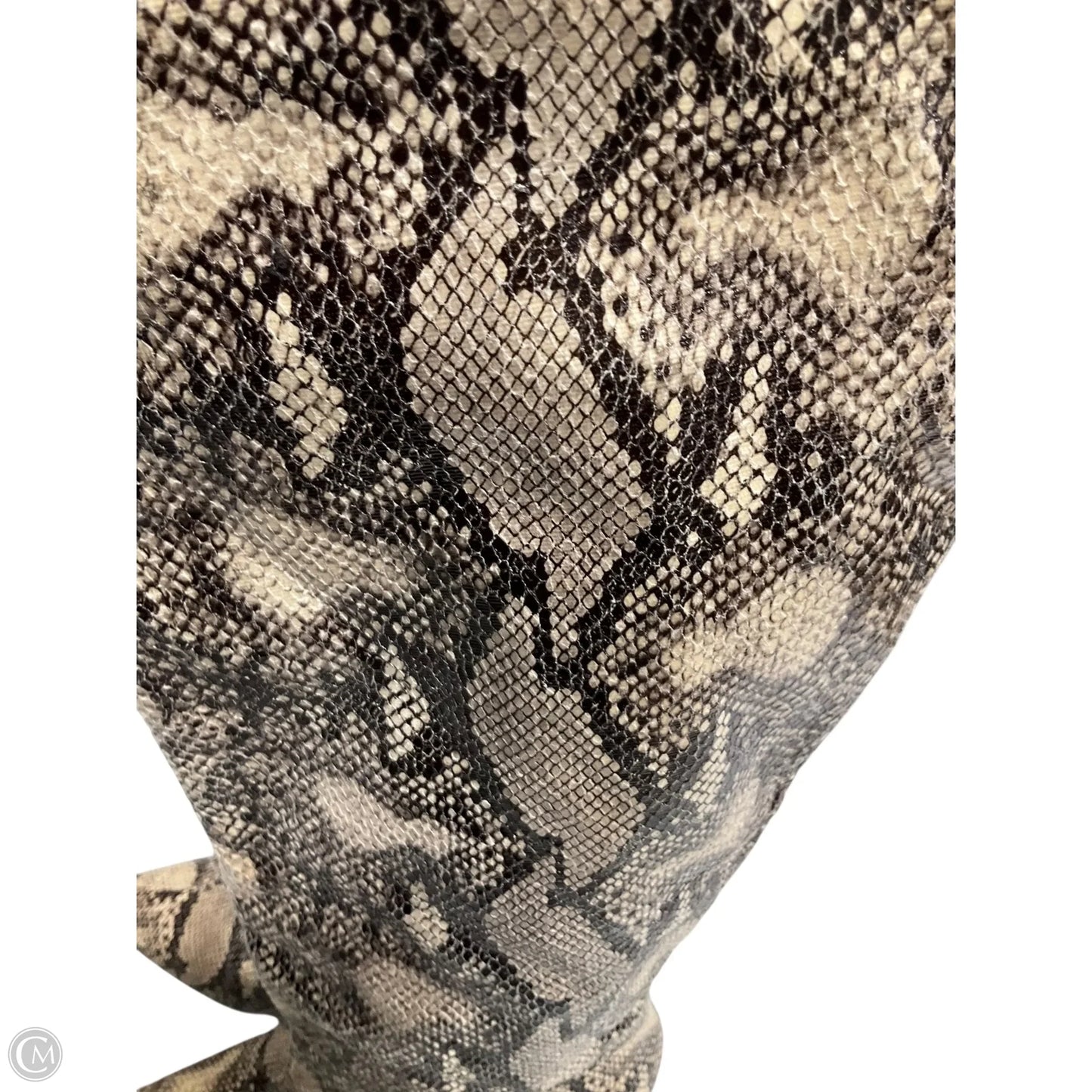 Boots Mid-calf Heels By Chinese Laundry In Animal Print, Size: 8