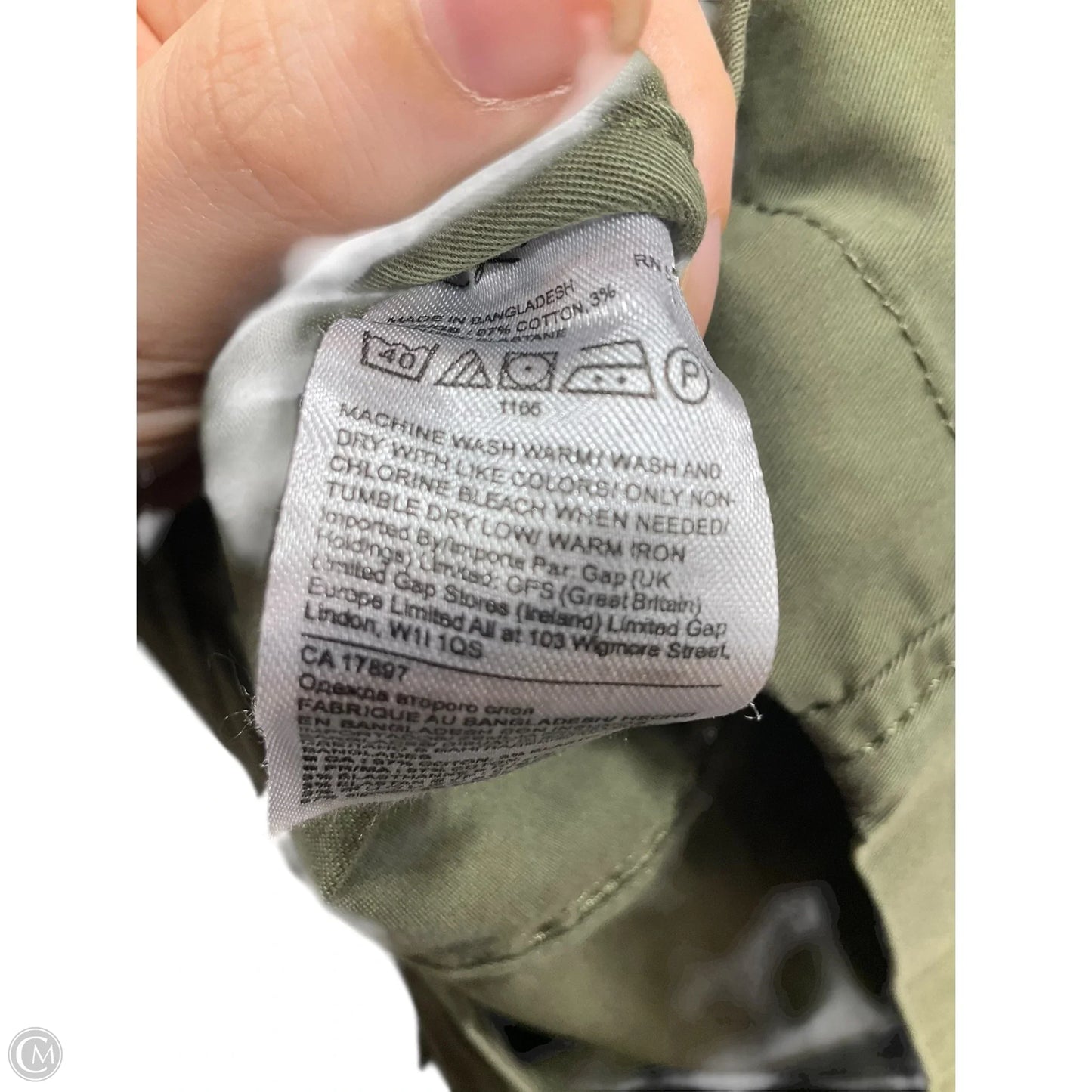 Jacket Other By Banana Republic In Green, Size: L