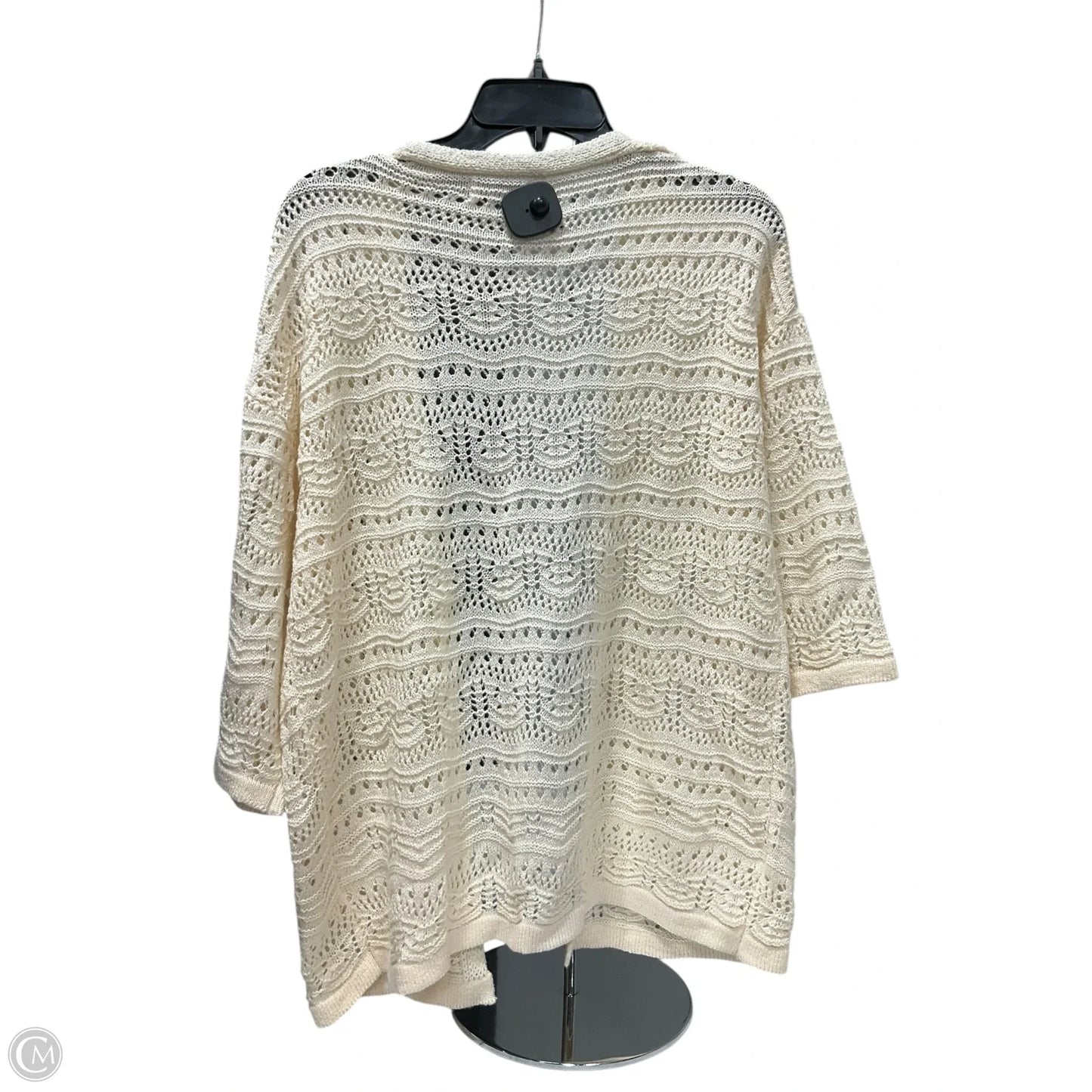 Cardigan By Be Cool In Cream, Size: S