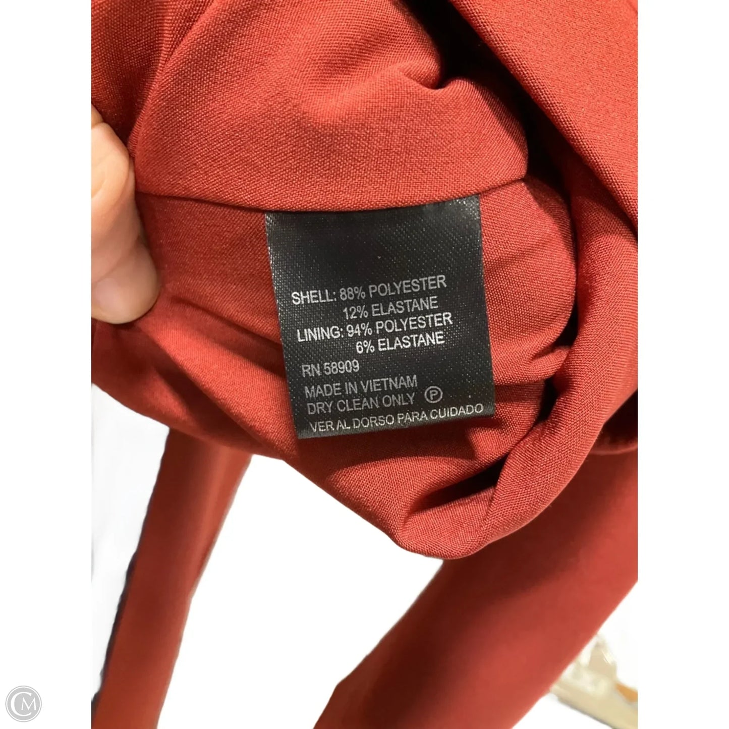 Top 2pc Long Sleeve By Antonio Melani In Orange, Size: 6