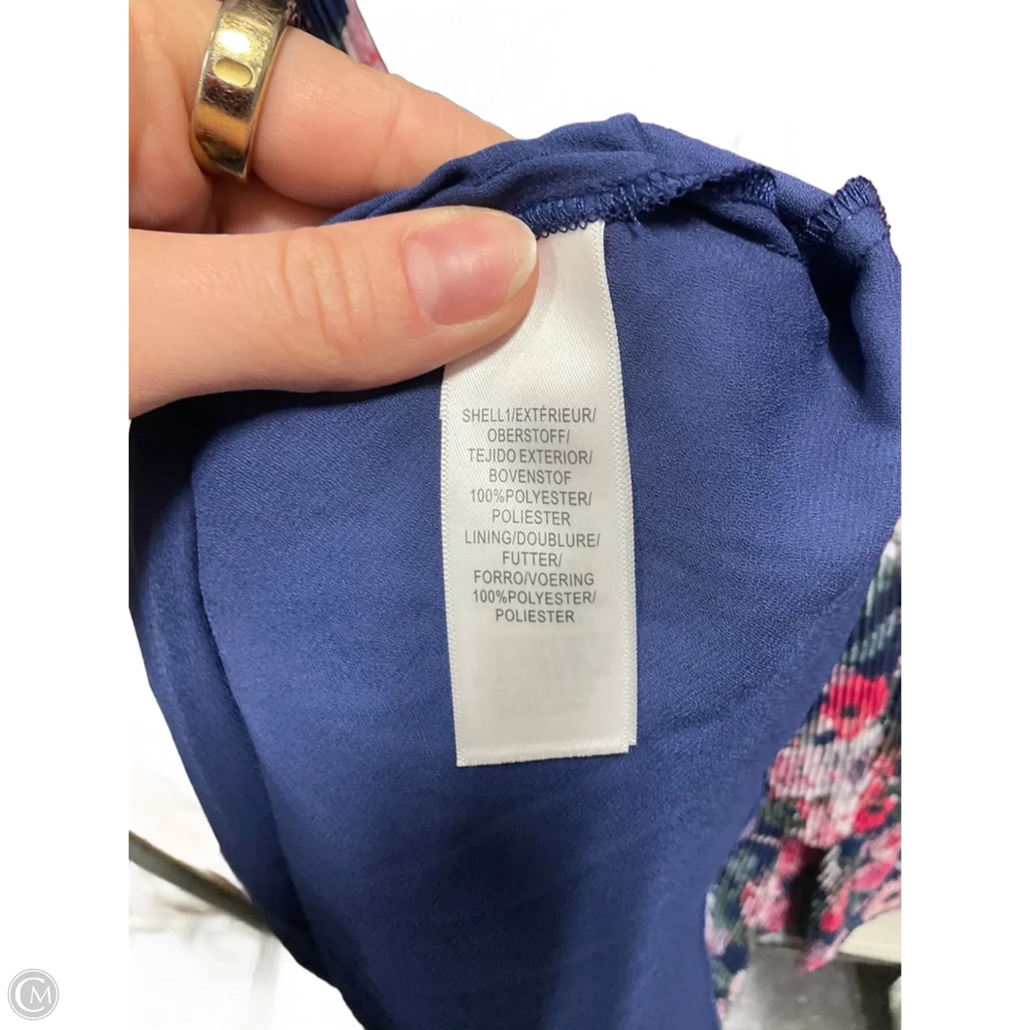 Dress Casual Short By Adrianna Papell In Floral Print, Size: 2p