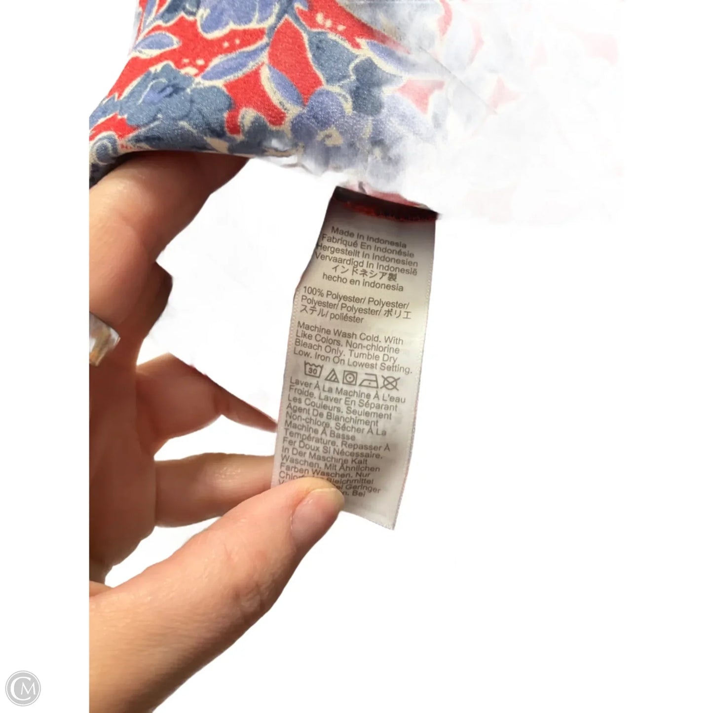 Skirt Midi By J. Crew In Blue & Red, Size: Xs