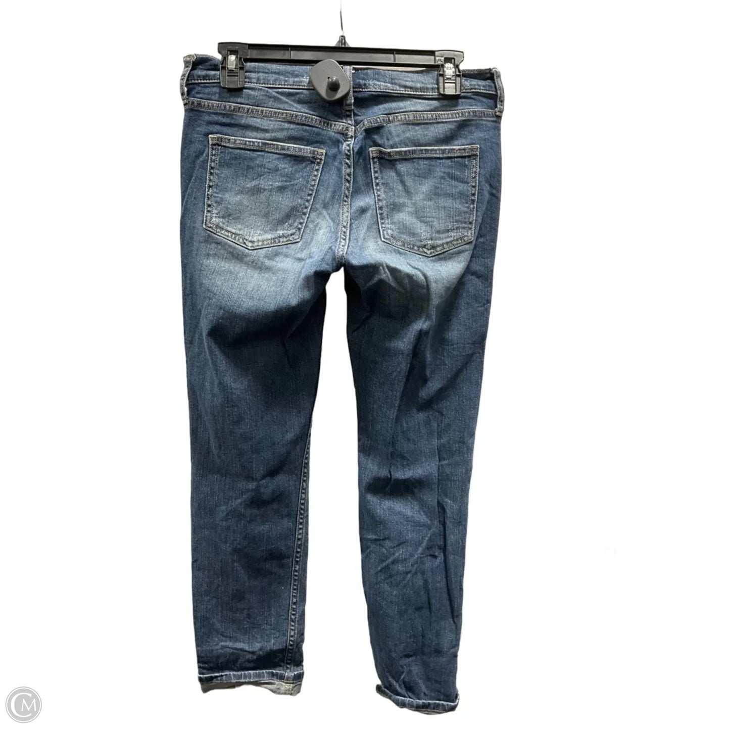 Jeans Skinny By Banana Republic In Blue Denim, Size: 2