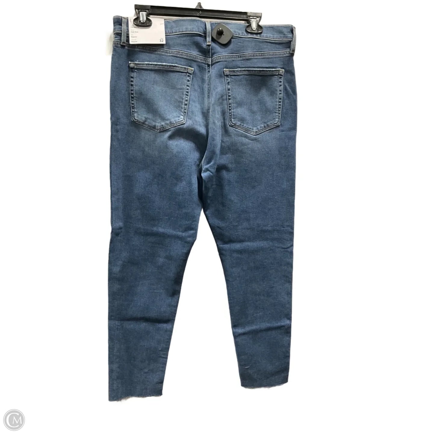 Jeans Skinny By Loft In Blue Denim, Size: 10