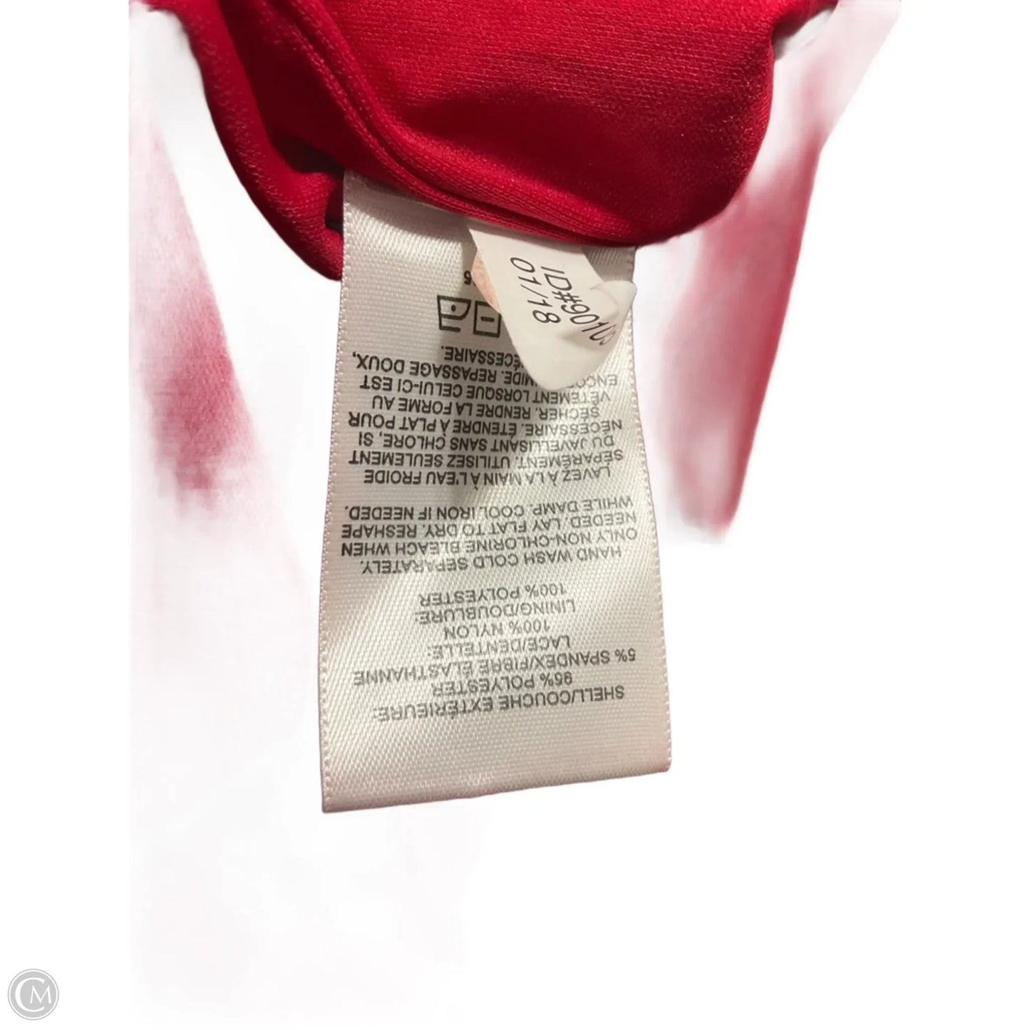 Dress Casual Short By Express In Red, Size: Xl