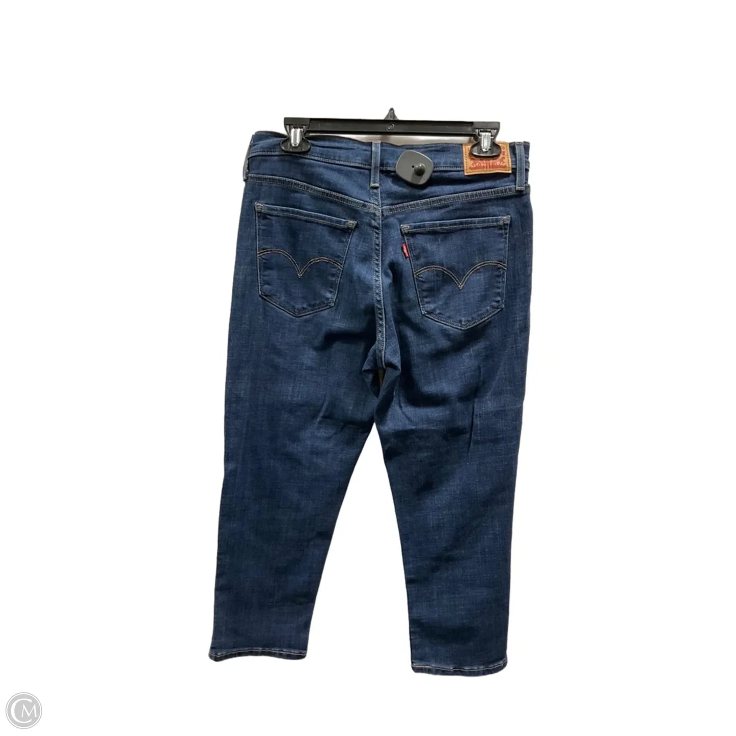 Jeans Skinny By Levis In Blue Denim, Size: 8