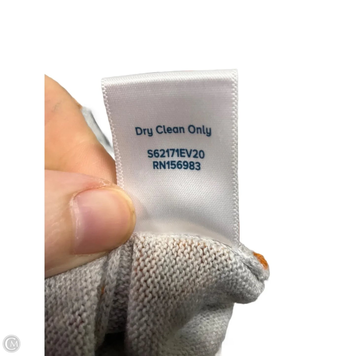 Top Long Sleeve By Allison Joy In Grey, Size: S