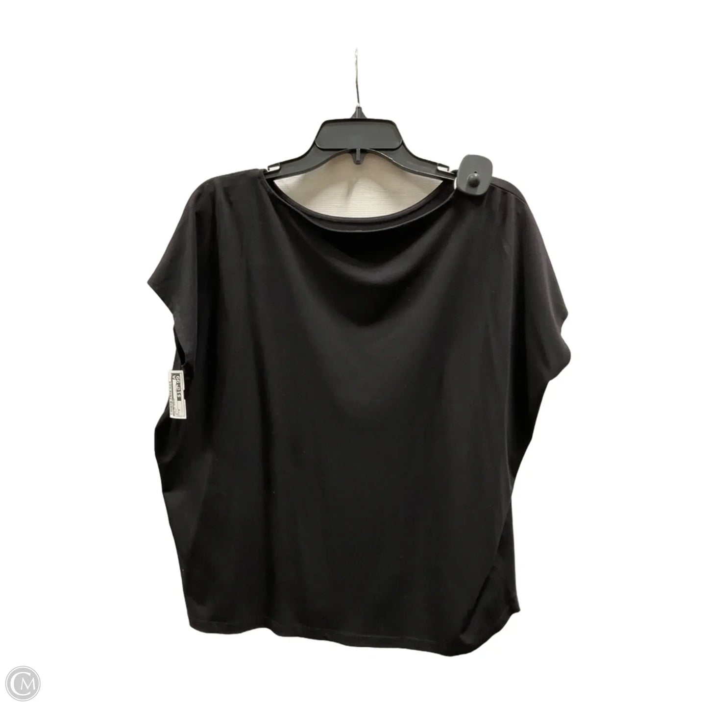 Top Short Sleeve Basic By Ann Taylor In Black, Size: M