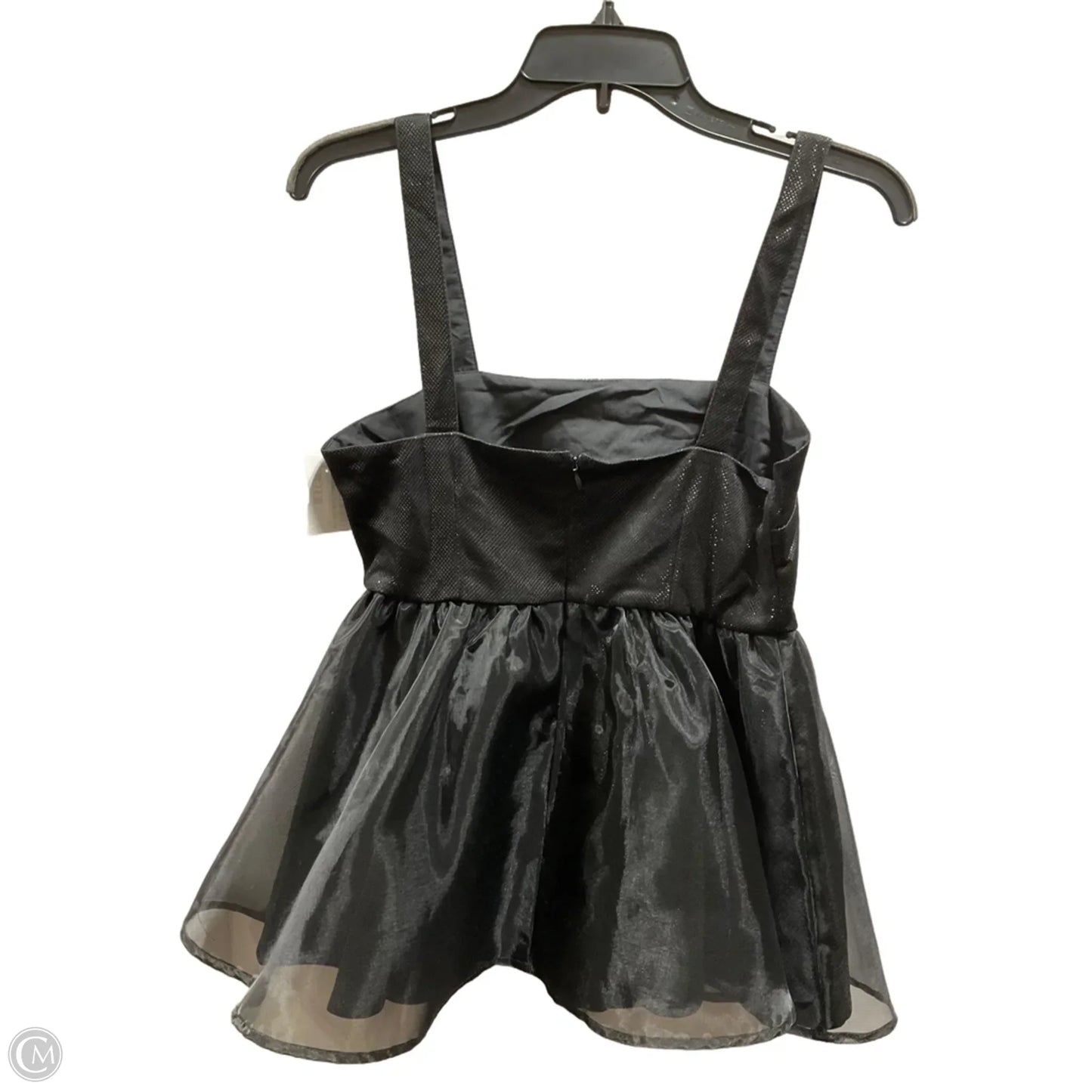 Top Sleeveless By English Factory In Black, Size: S