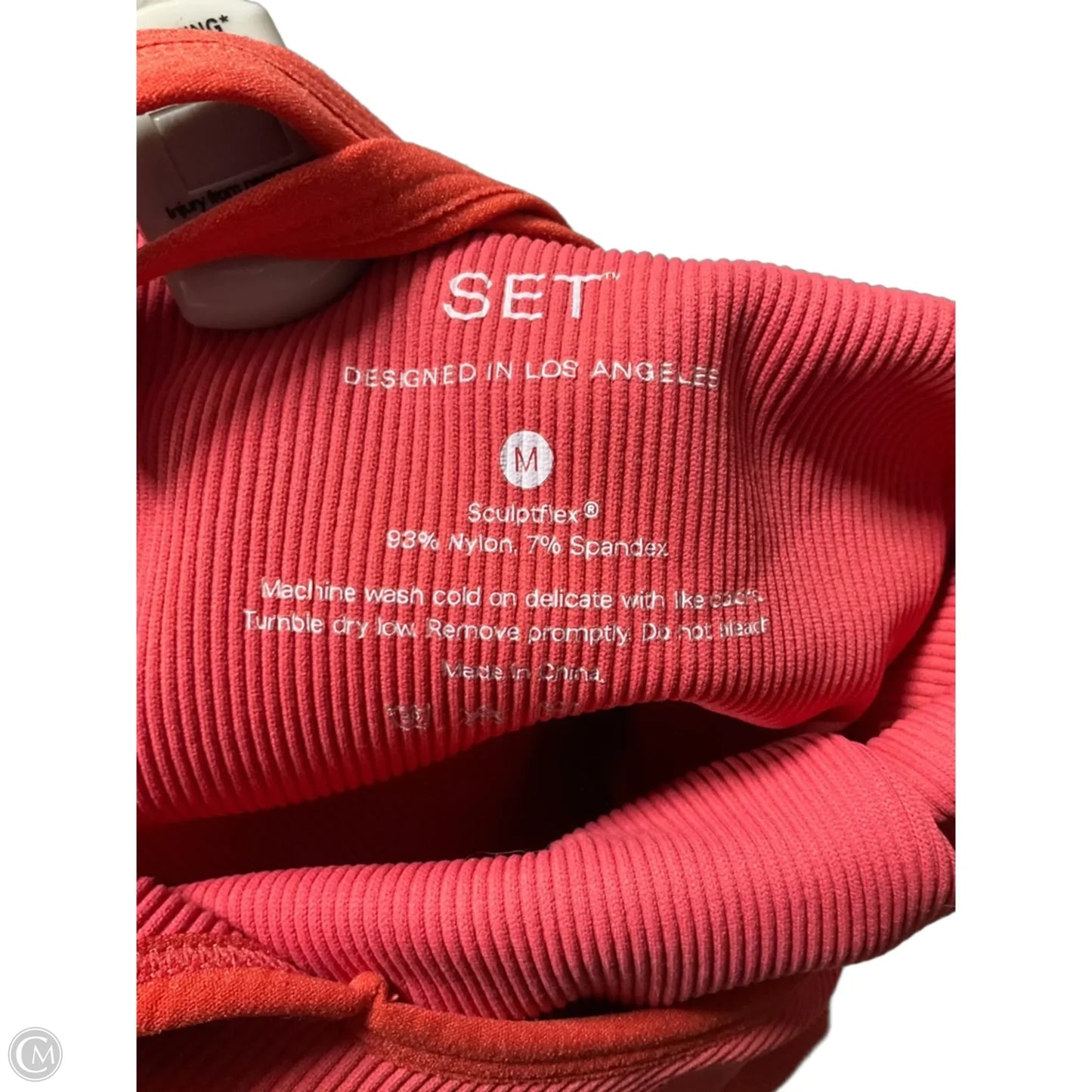 Athletic Tank Top By Cmb In Orange, Size: M