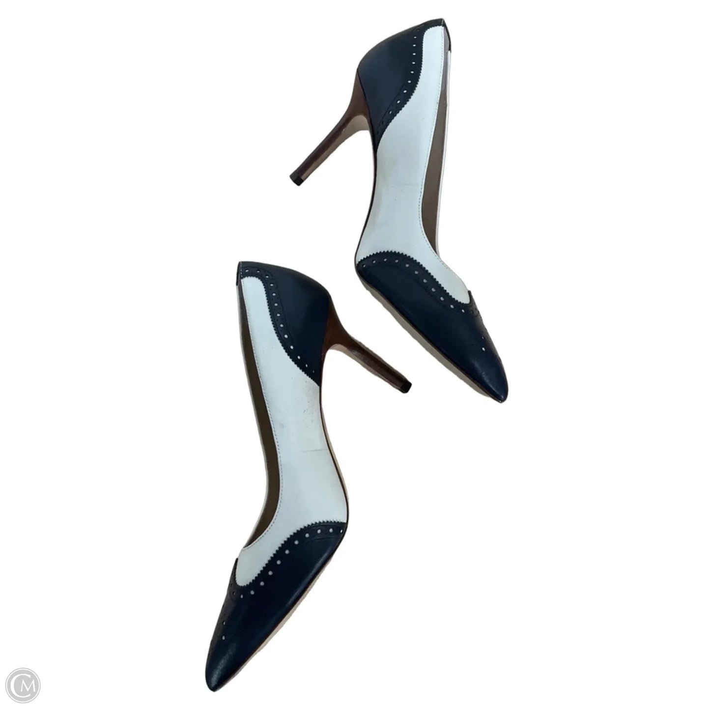 Shoes Heels Stiletto By Lauren By Ralph Lauren In White, Size: 10