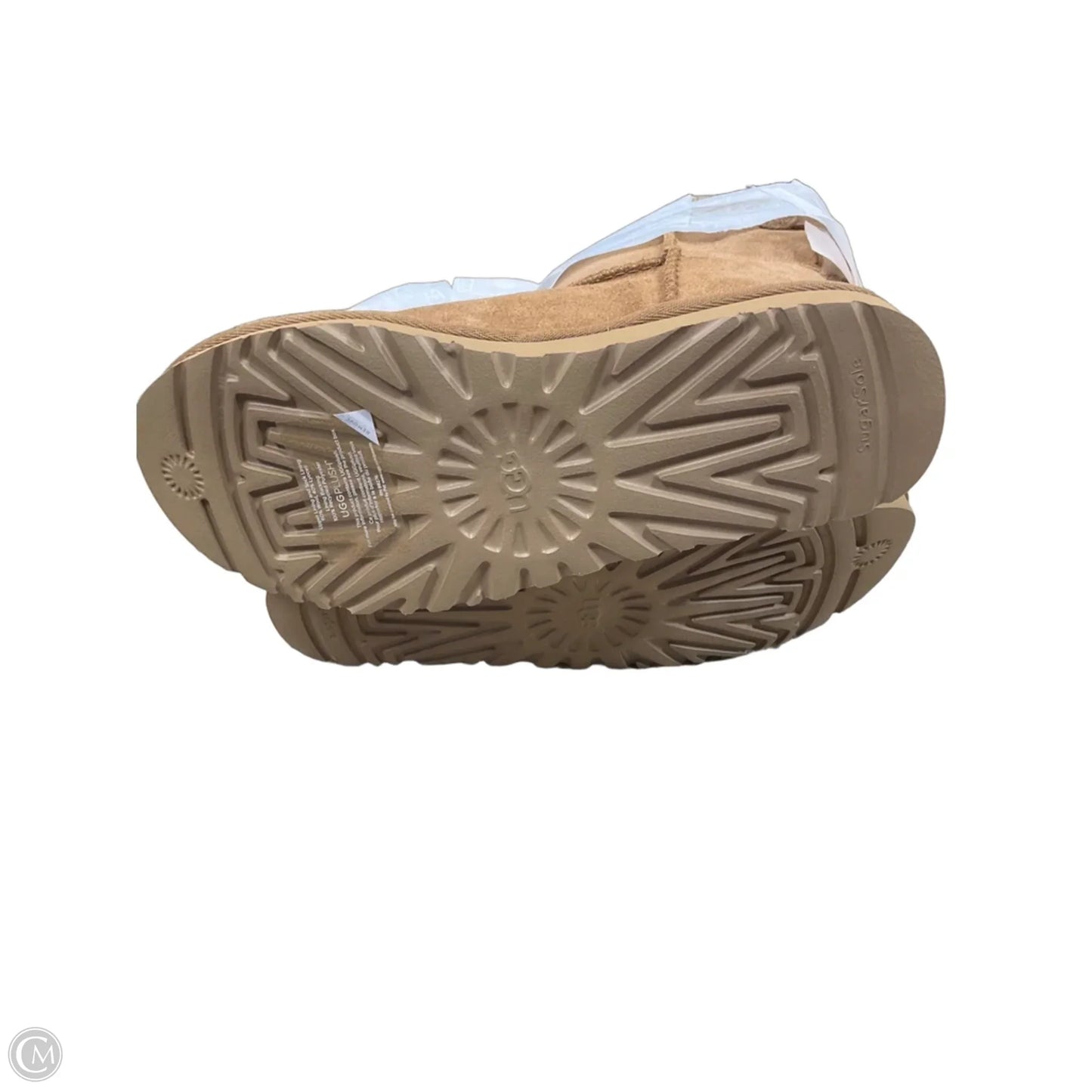 Boots Designer By Ugg In Brown, Size: 8