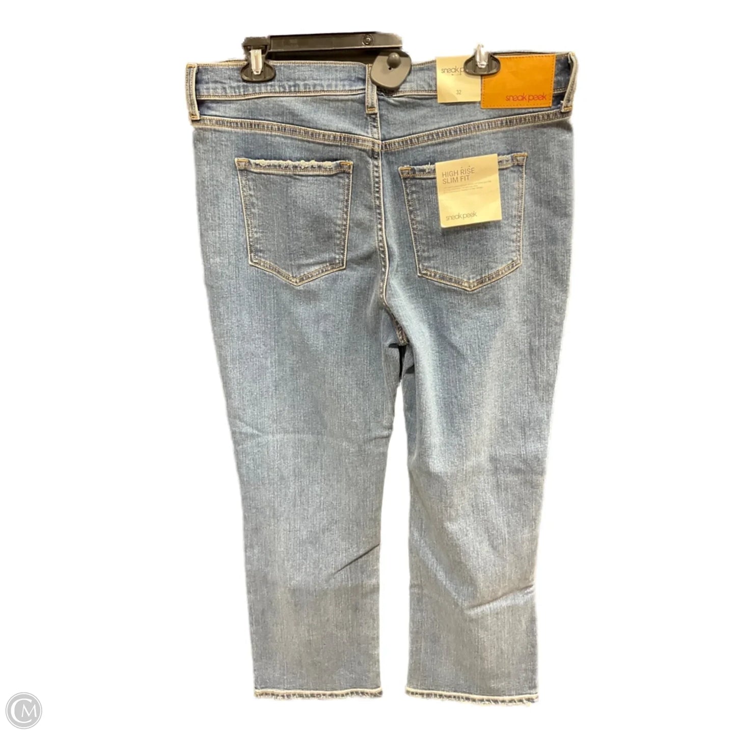 Jeans Flared By Sneak Peek In Blue, Size: 10