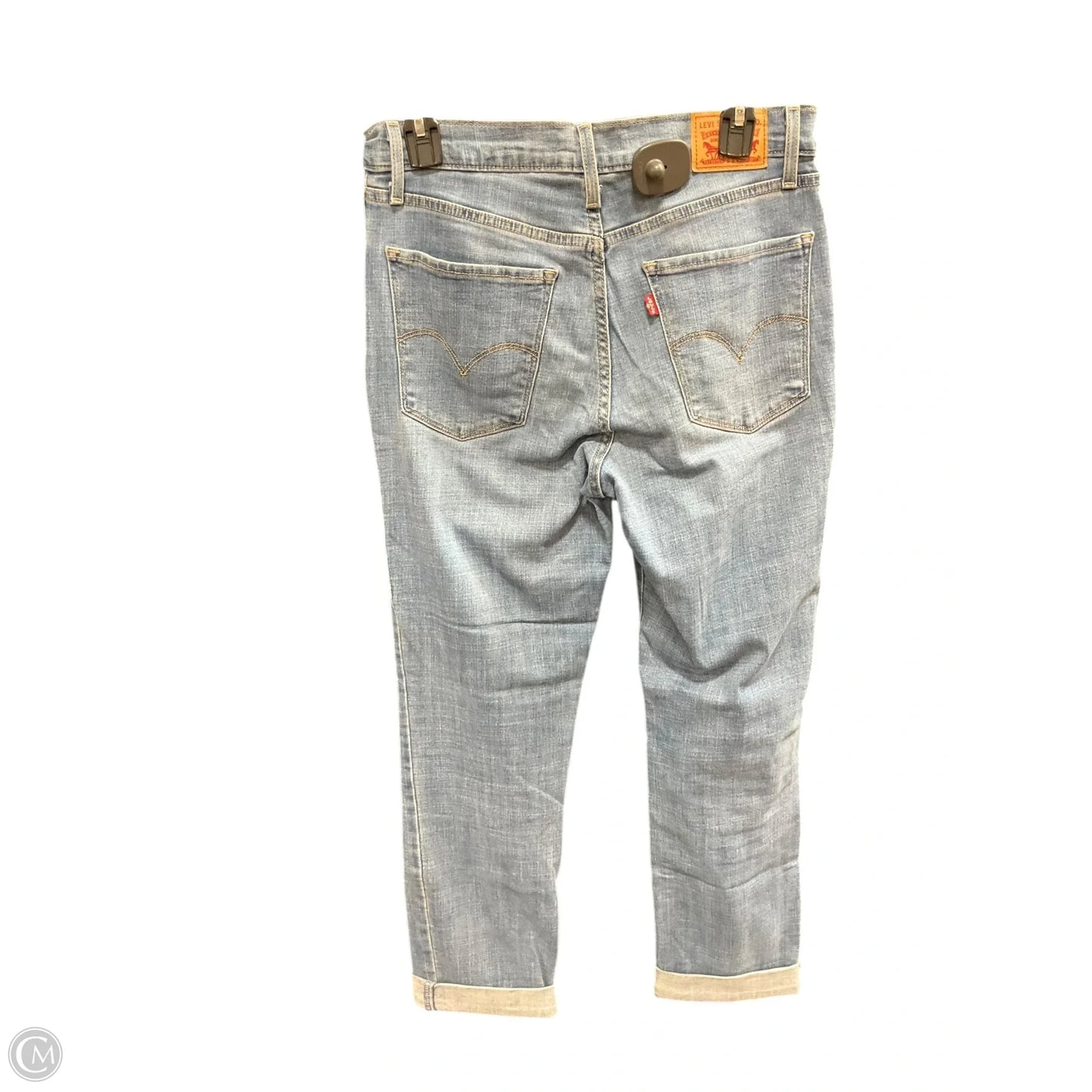 Jeans Skinny By Levis In Blue, Size: 6