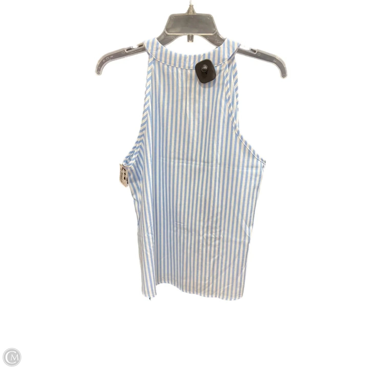 Tank Top By Cupshe In Blue & White, Size: M