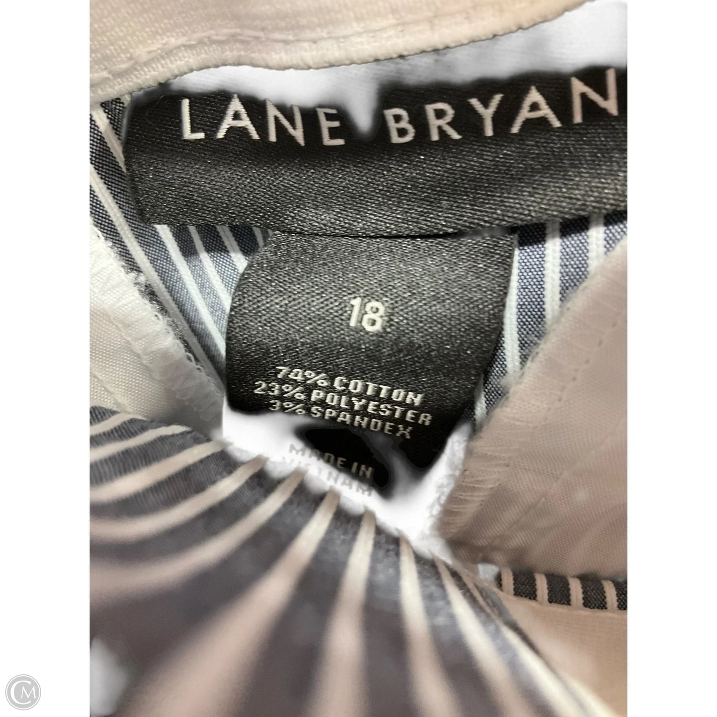 Pants Dress By Lane Bryant In Striped Pattern, Size: 18