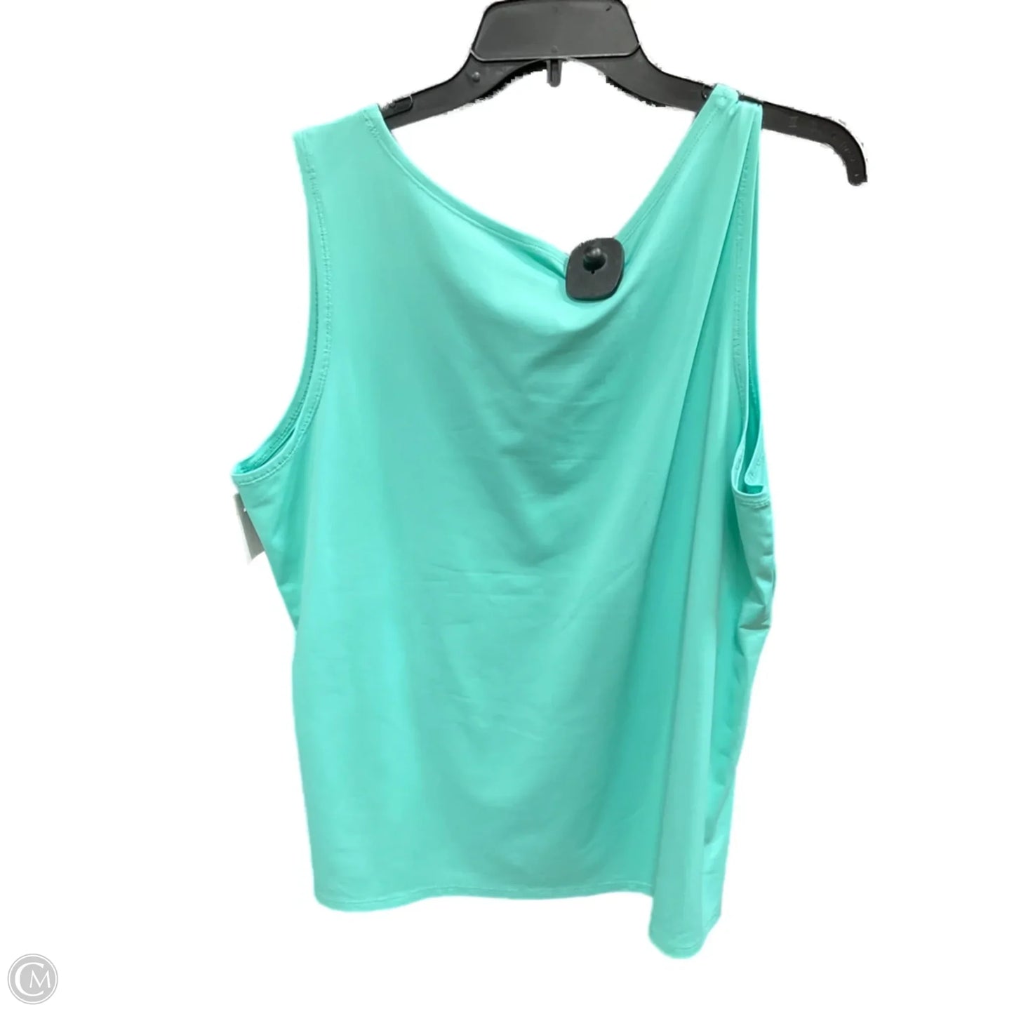 Top Sleeveless By Ruby Rd In Green, Size: 1x